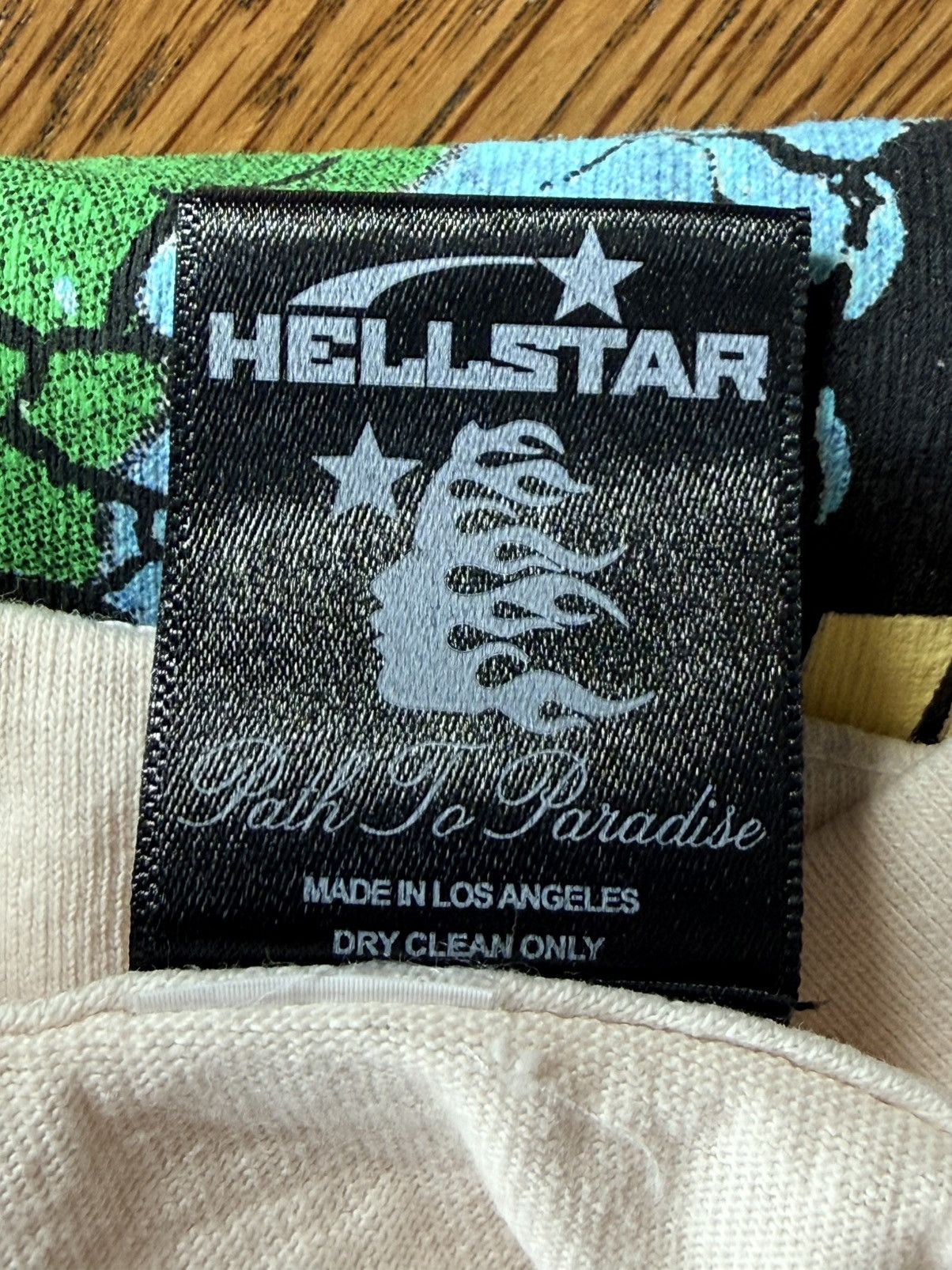 HELLSTAR Hellstar Heaven on Earth Tee Cream size XL Size US XL / EU 56 / 4 - 5 Thumbnail