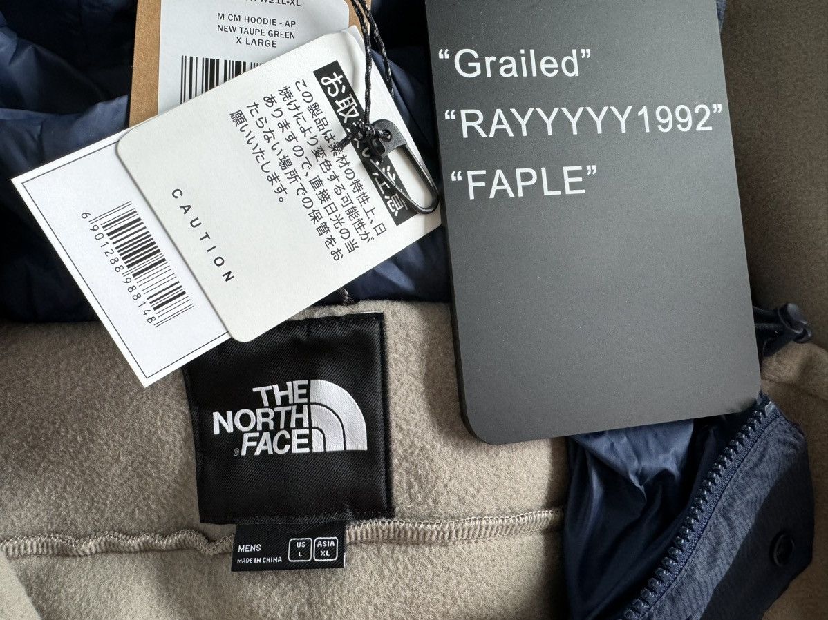 Kazuki Kuraishi × The North Face Urban Exploration KAZUKI COLOR MIX knit fleece HOODIE Size US M / EU 48-50 / 2 - 21 Thumbnail