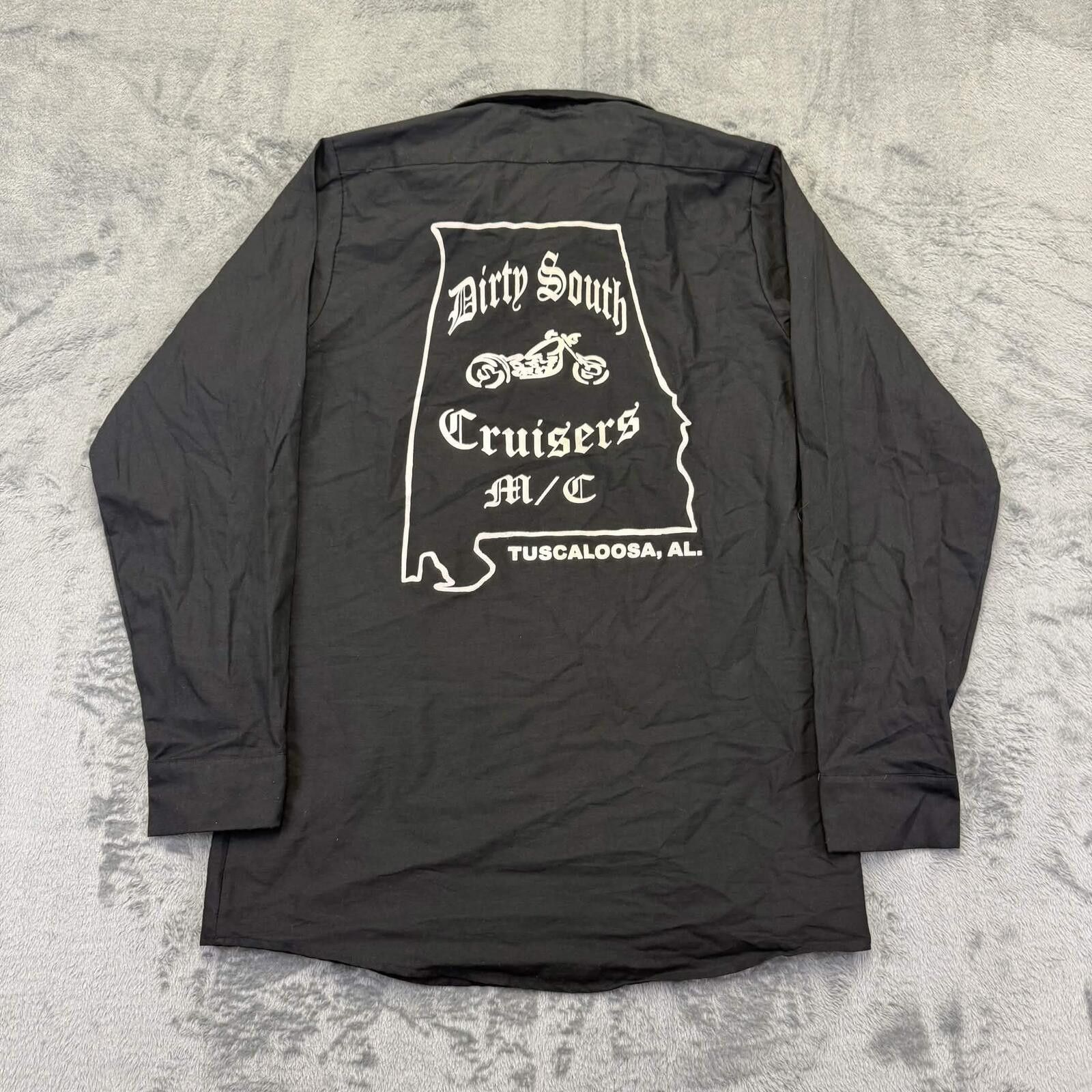 Other Corner Stone Dirty Souls MC Coustom Work Shirt Size ONE SIZE - 2 Thumbnail