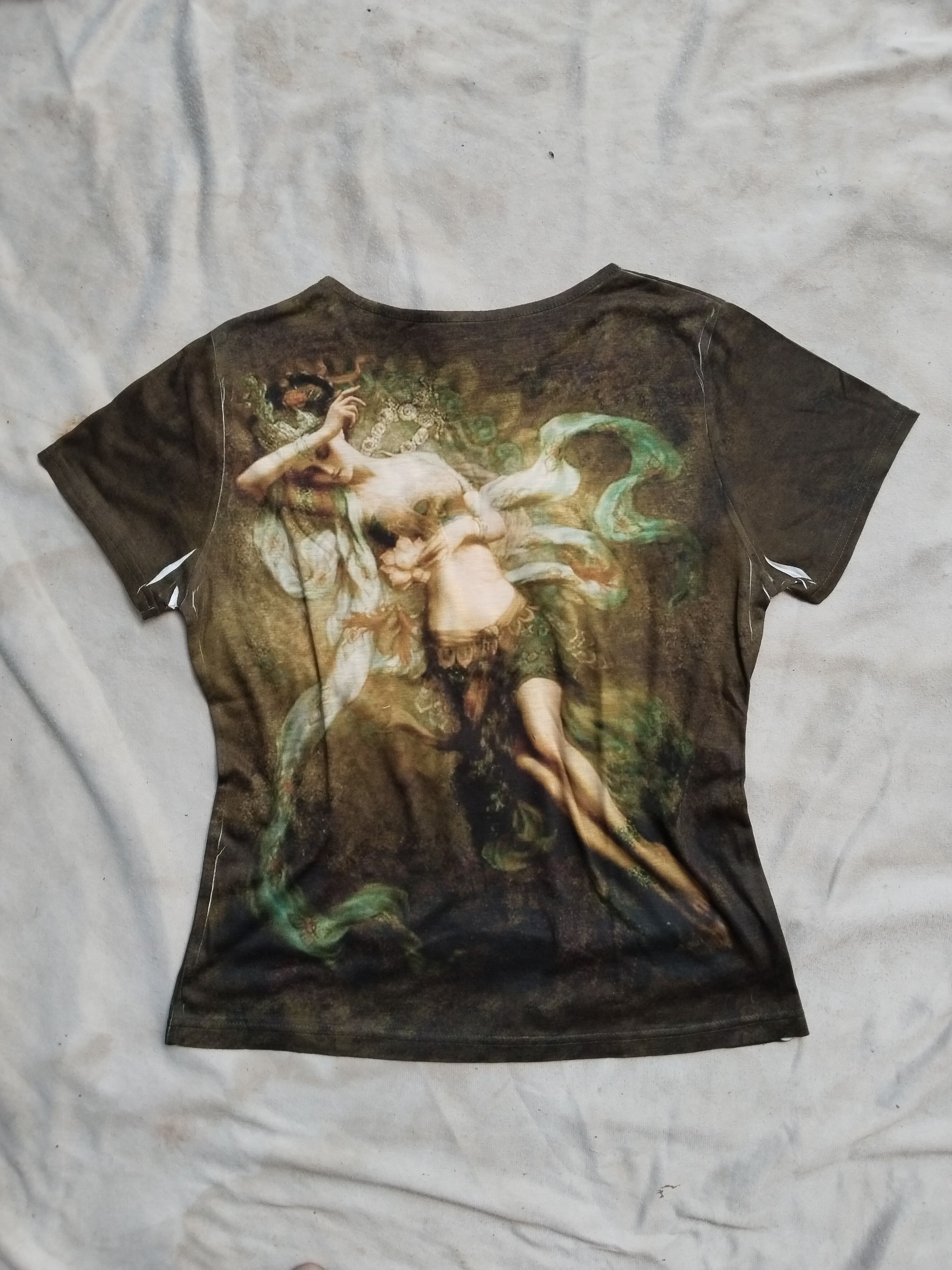 Jean Paul Gaultier Via faburrica by TGM sleeping girl tshirt Size M / US 6-8 / IT 42-44 - 2 Thumbnail
