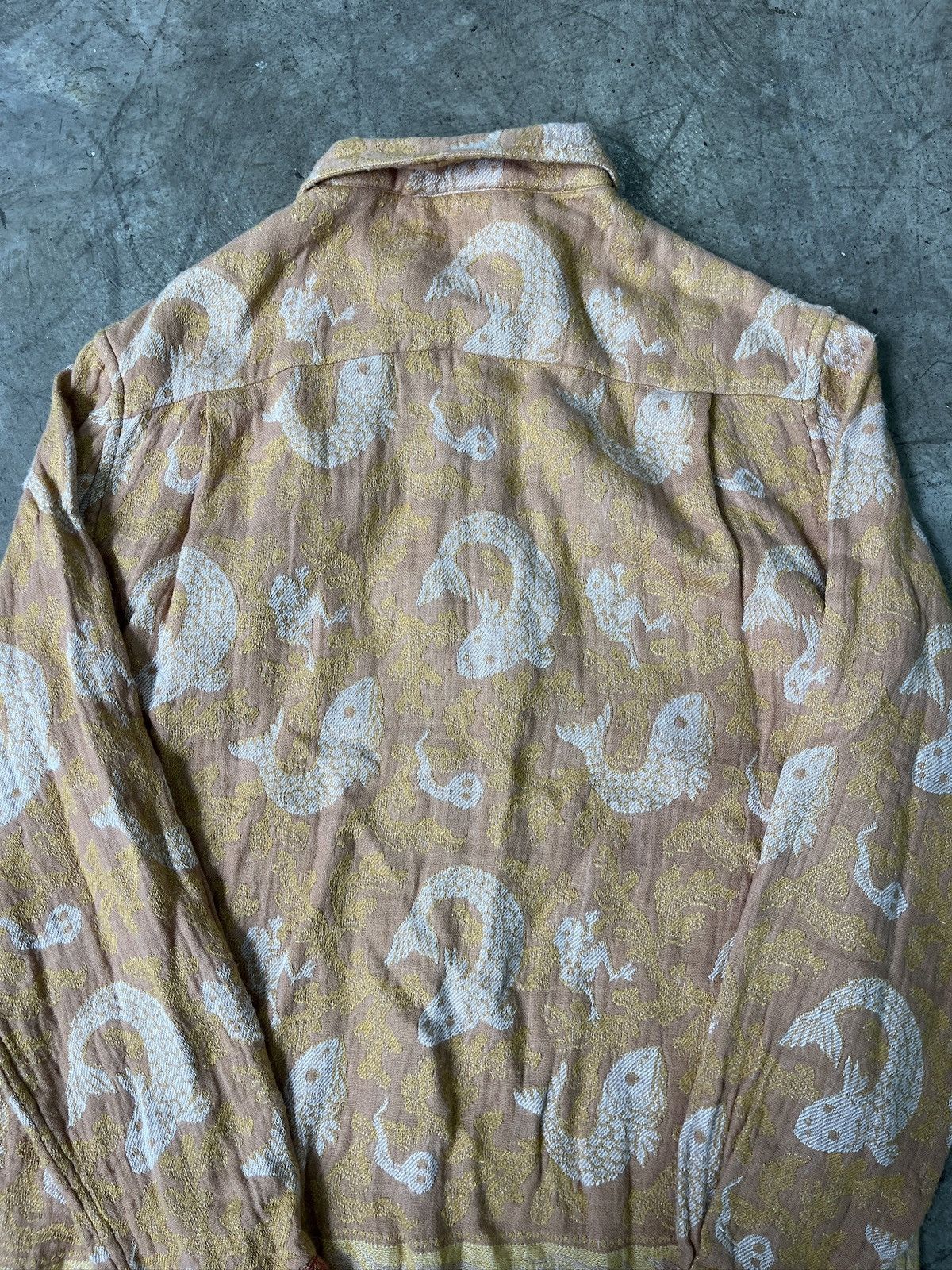 Bode Bode River Fish Vacation Shirt (unisex) Size US M / EU 48-50 / 2 - 8 Thumbnail