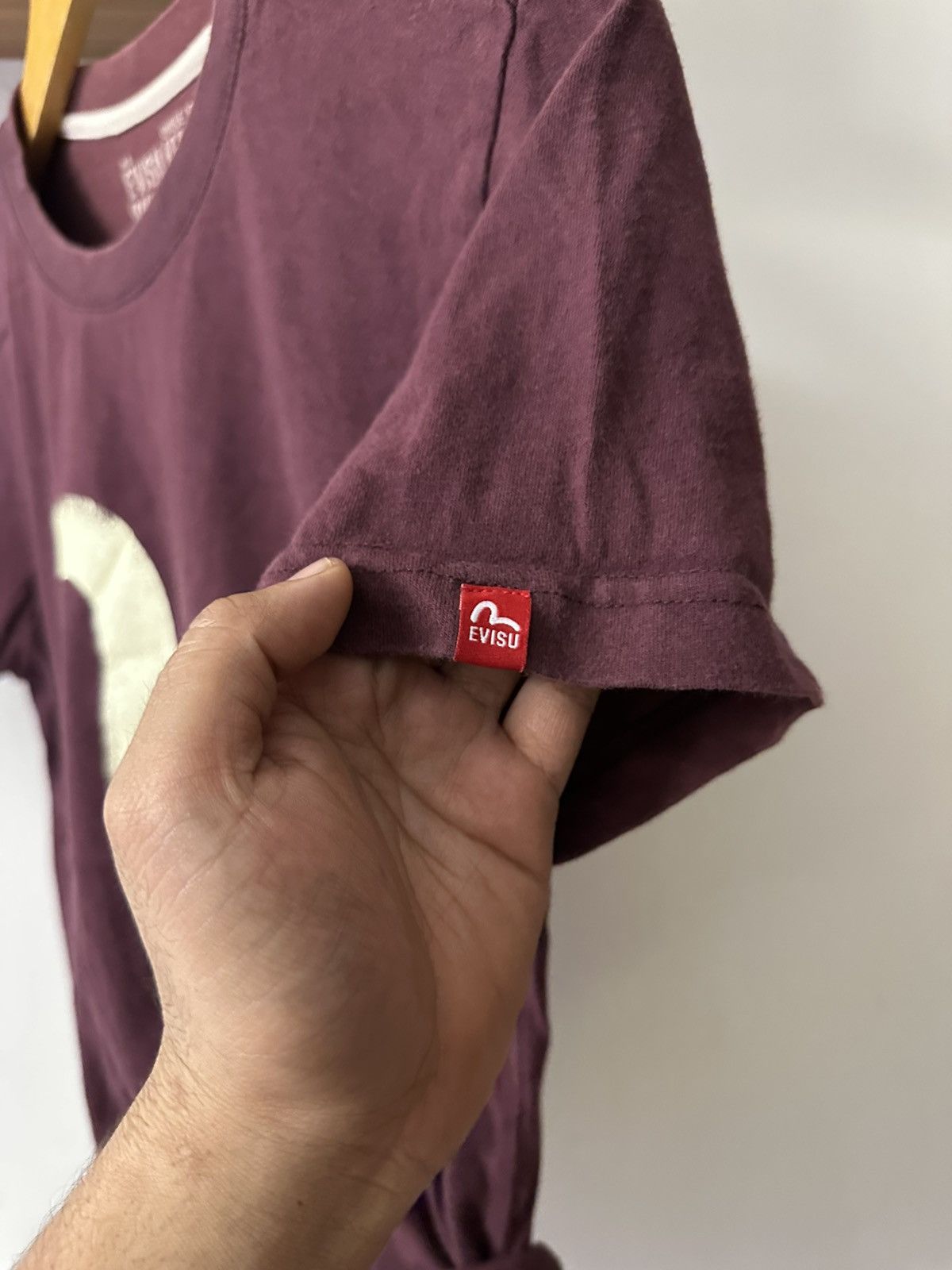 Evisu Evisu Og Logo Maroon T-Shirt Size US S / EU 44-46 / 1 - 7 Thumbnail