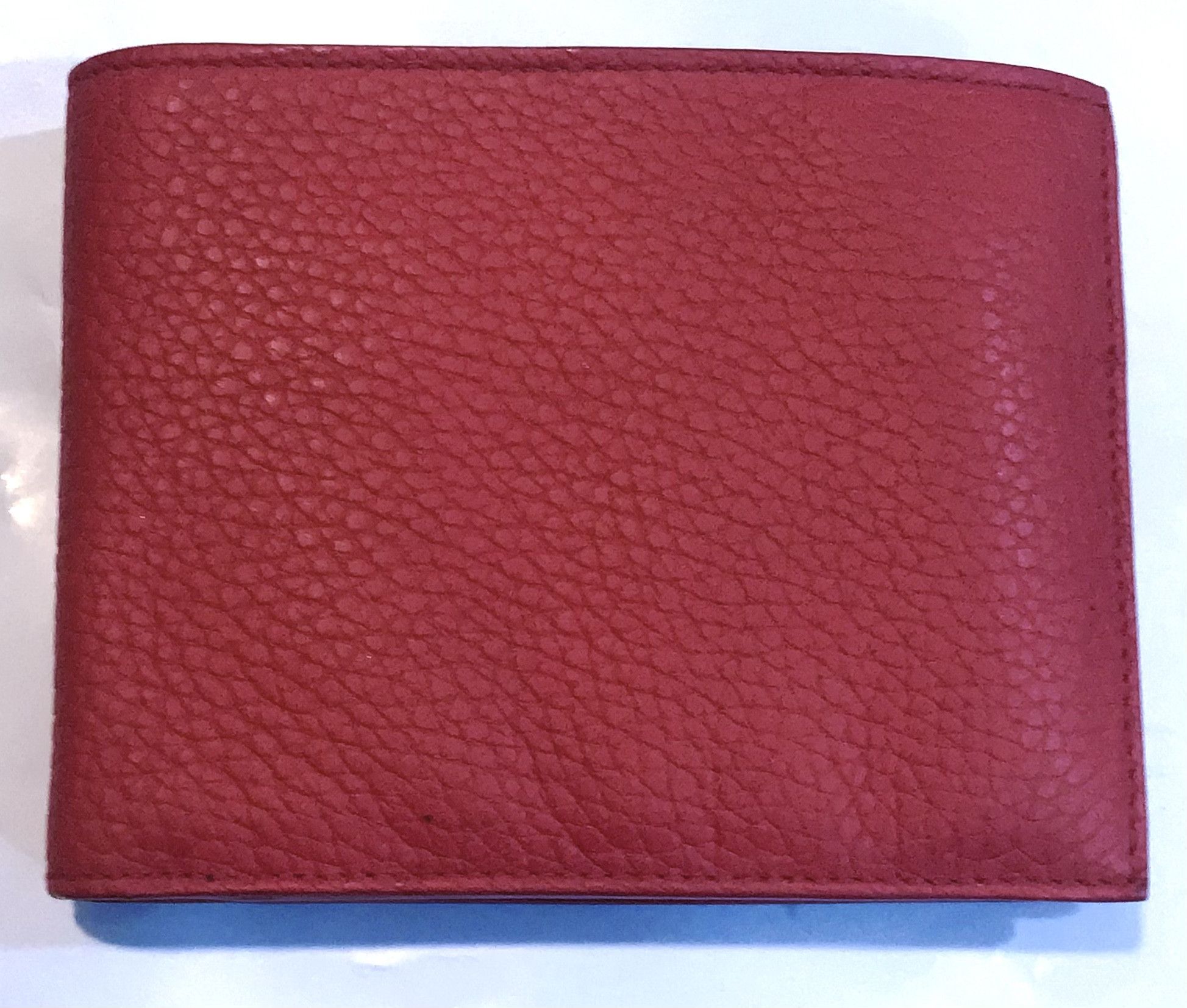 Bottega Veneta BOTTEGA VENETA Leather Bifold Red Short Wallet Size ONE SIZE - 1 Thumbnail