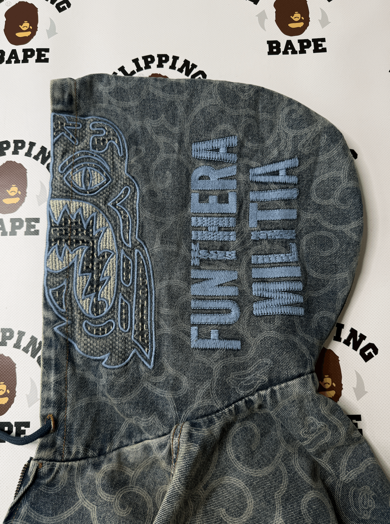 Bape BAPE CLOUD CAMO JACQUARD UPCYCLED ACTIVE JACKET Size US XL / EU 56 / 4 - 8 Thumbnail