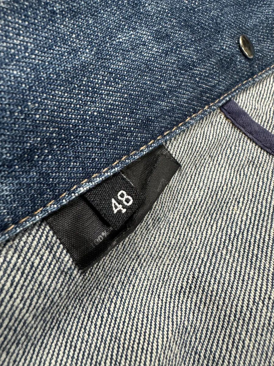 Designer × Gucci × Vintage 2000s Gucci Blue Denim Trucker Jacket Size US M / EU 48-50 / 2 - 5 Thumbnail