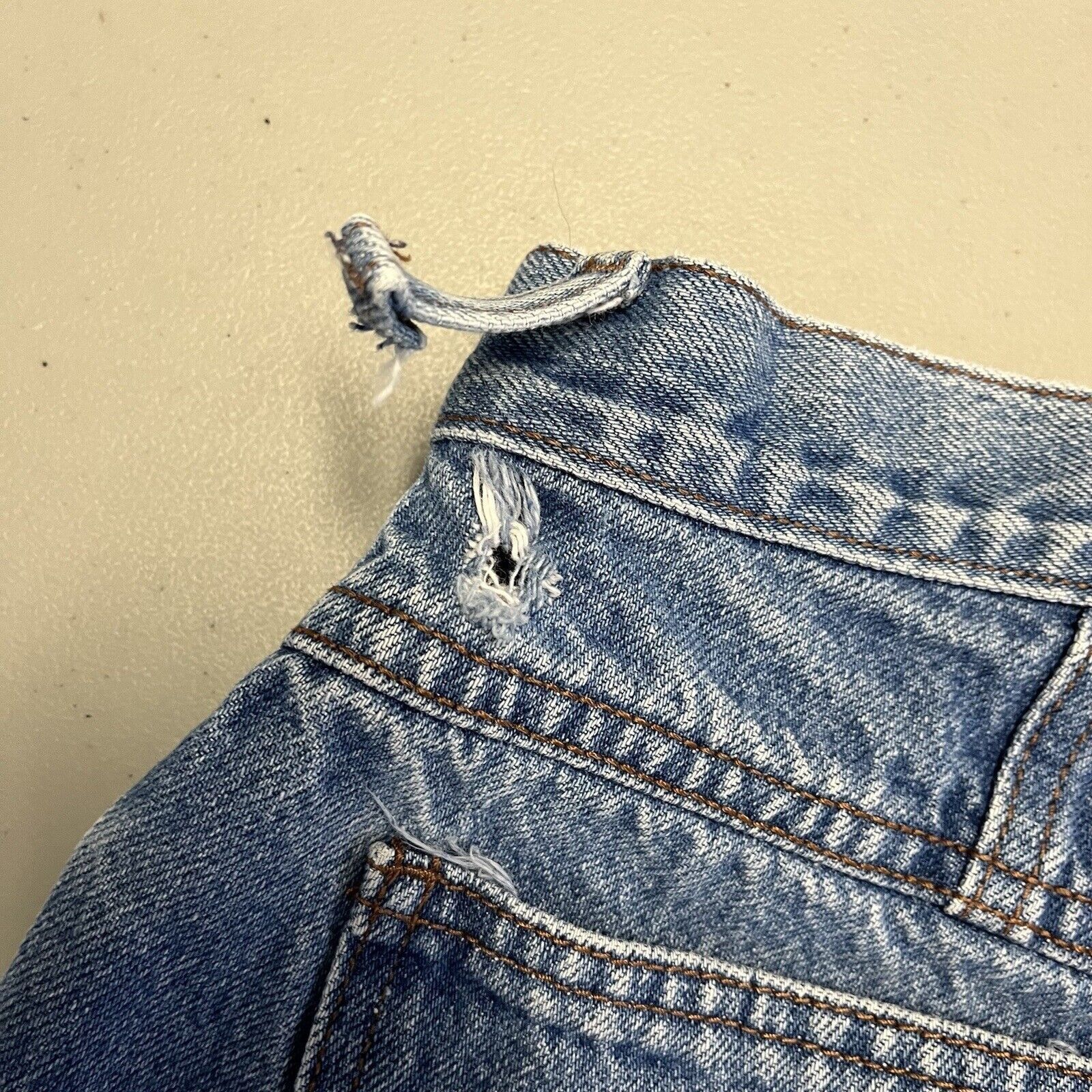 Vintage Vintage Rocky Mountain Jeans Womens 31/11 (26x35) Rockies Size 26" / US 2 / IT 38 - 10 Thumbnail