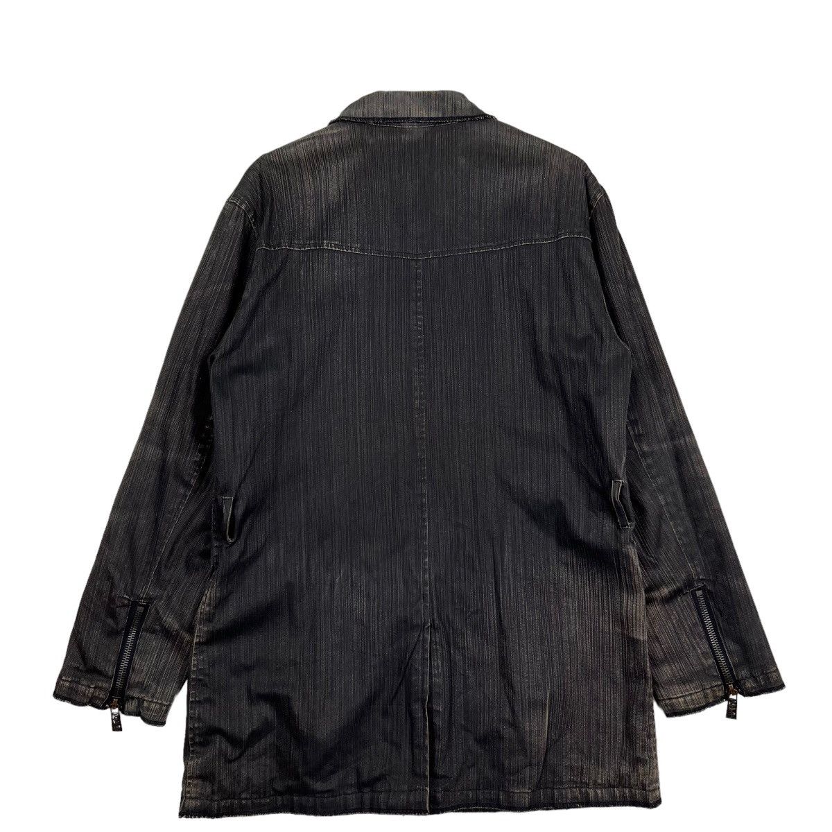 If Six Was Nine × In The Attic × Le Grande Bleu (L.G.B.) 🔥 IN THE ATTIC DYED DENIM JACKET Size US M / EU 48-50 / 2 - 8 Thumbnail