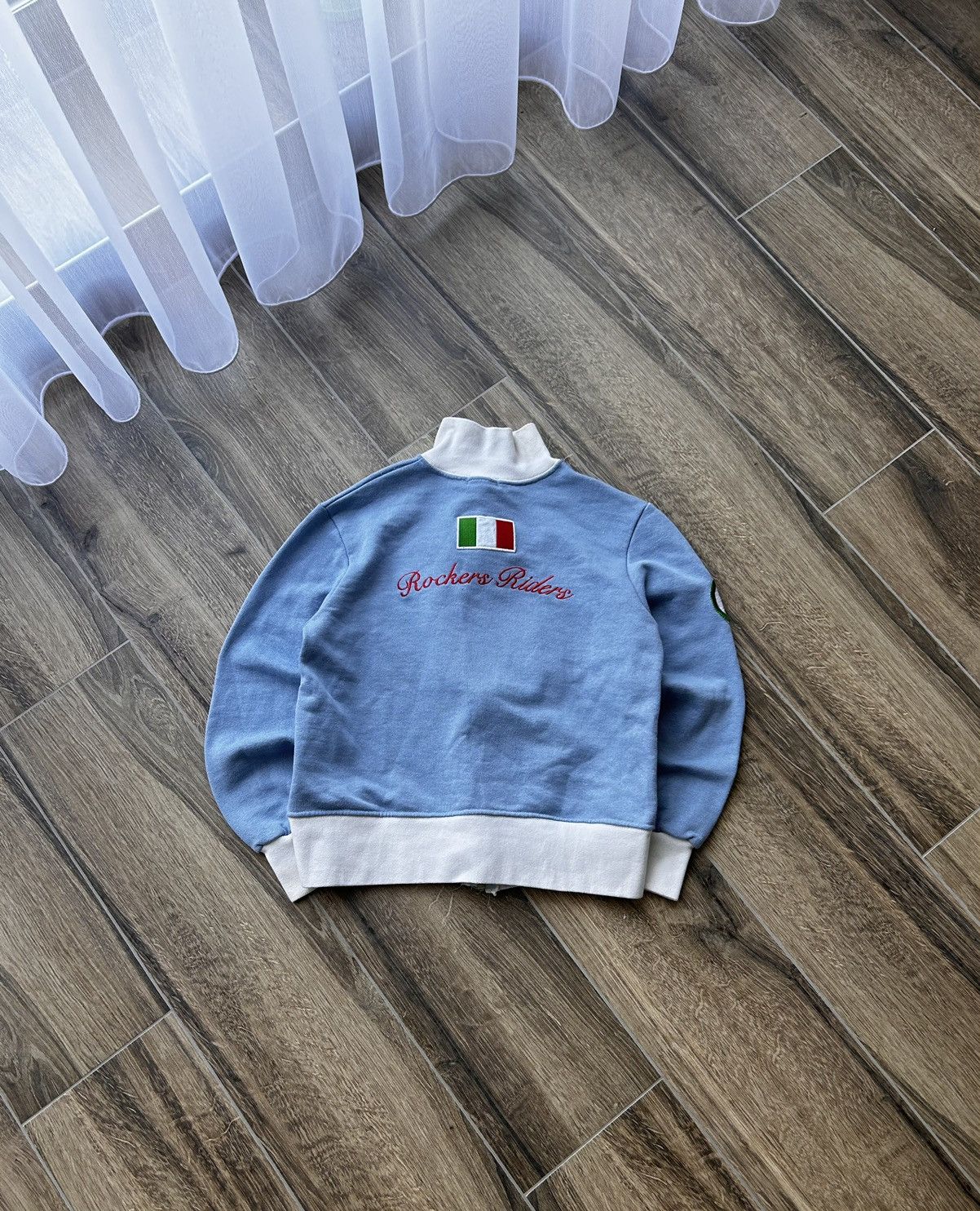Vintage Vintage Joy Blue Rockers Riders Italy rugby Size US S / EU 44-46 / 1 - 2 Thumbnail