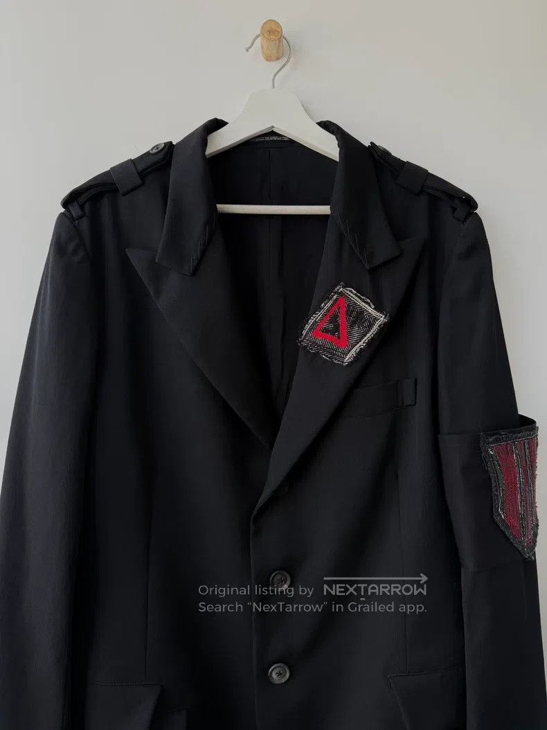 Yohji Yamamoto Yohji Yamamoto 20 AW Mainline Sleeve Band Smoking Suit Jac Size US L / EU 52-54 / 3 - 2 Thumbnail