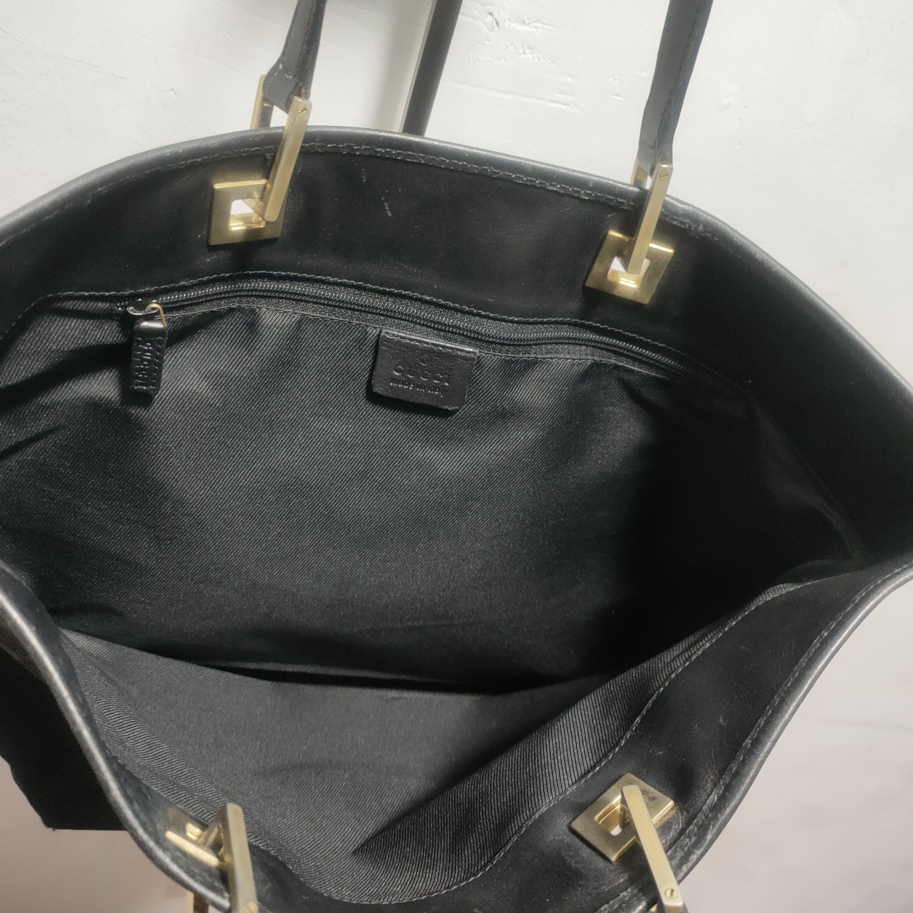 Gucci × Vintage Vintage Gucci Canvas Tote Bag Size ONE SIZE - 6 Thumbnail