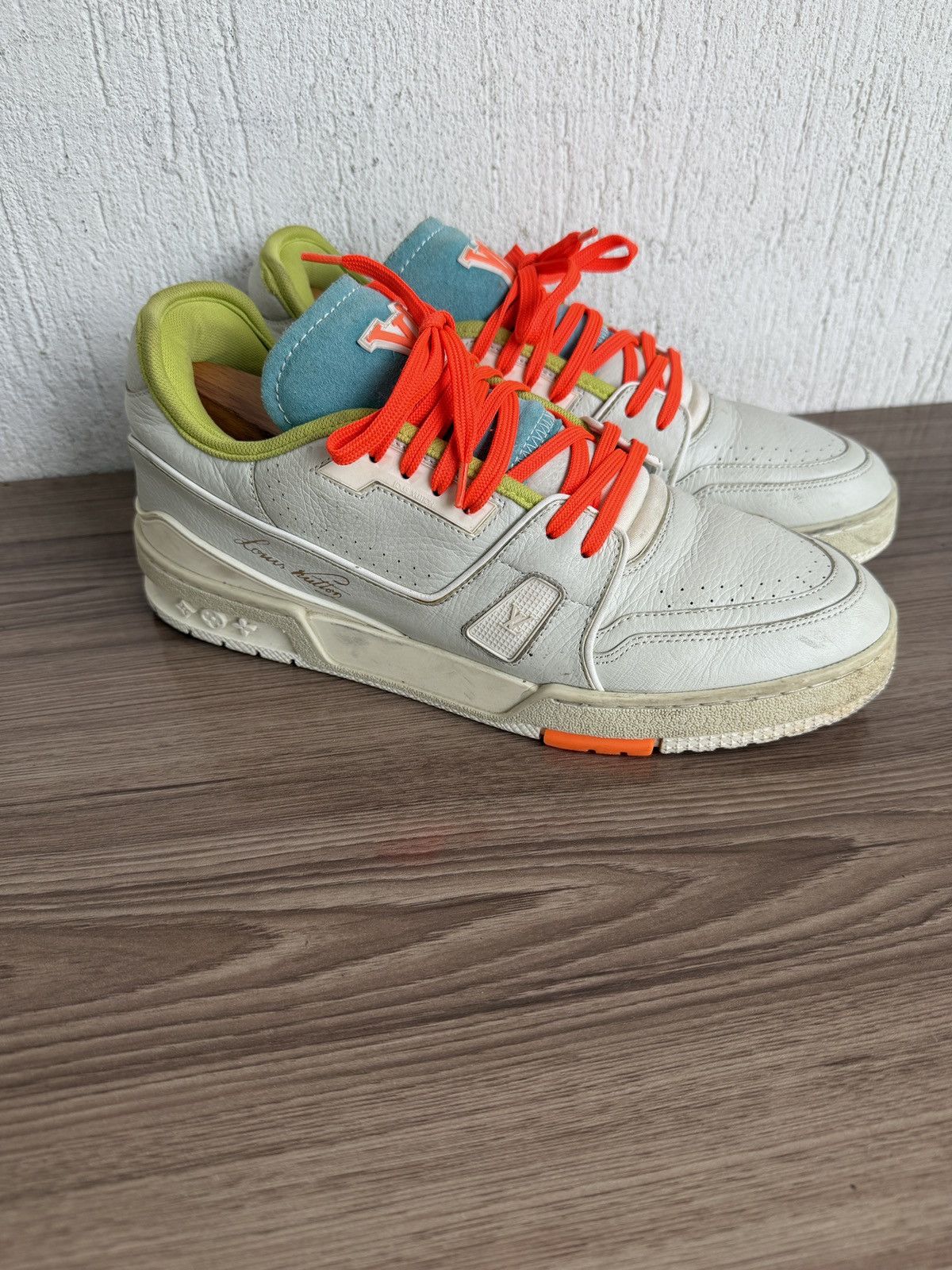 Louis Vuitton Special edition Virgil Abloh trainers Size US 11 / EU 44 - 1 Thumbnail