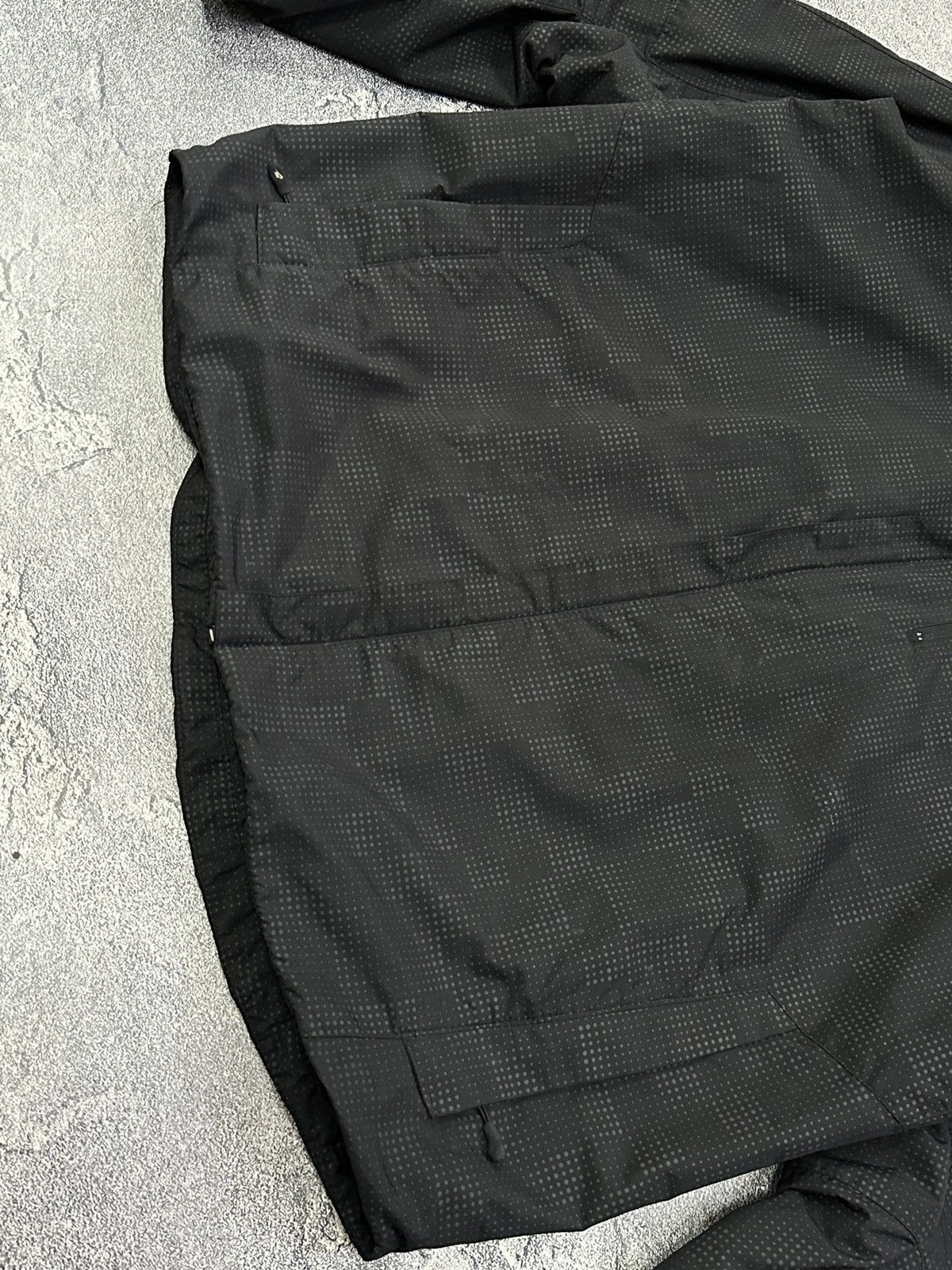 Nike Vintage Nike 00’s Black Nylon Drill Gorpcore Hood Jacket XL Size US XL / EU 56 / 4 - 7 Thumbnail
