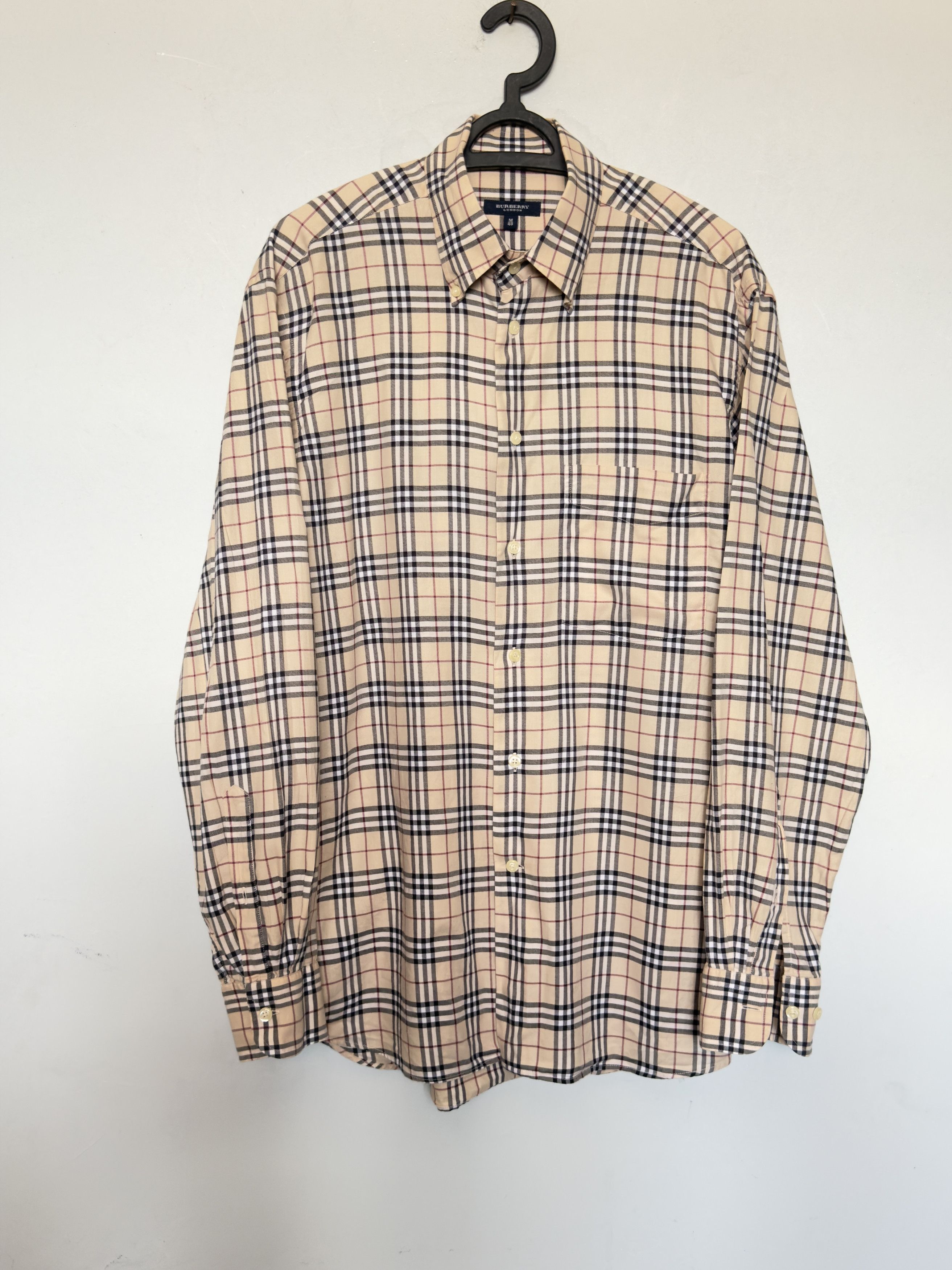Burberry 🔥 Burberry shirt cotton novacheck size L france Size US L / EU 52-54 / 3 - 4 Thumbnail
