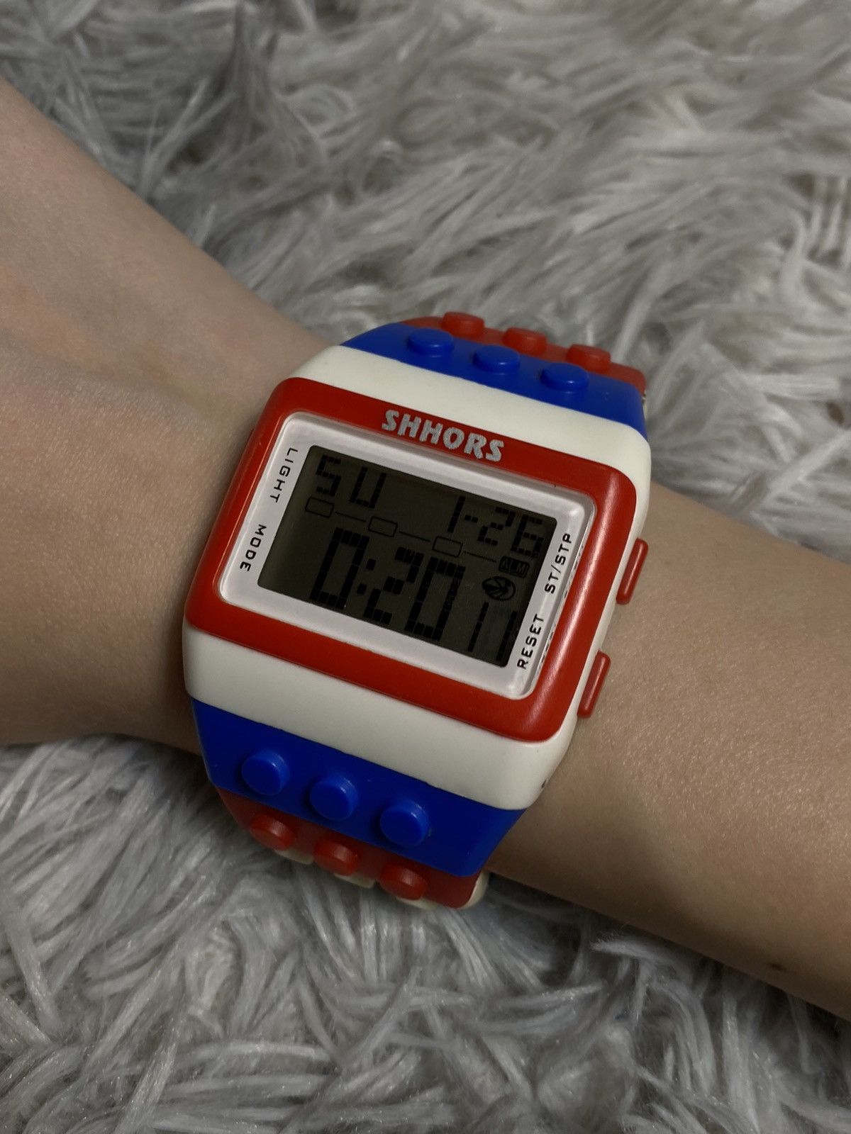LEGO SHHORS Digital Watch Retro Lego Style | Japanese Brand Size ONE SIZE - 14 Thumbnail