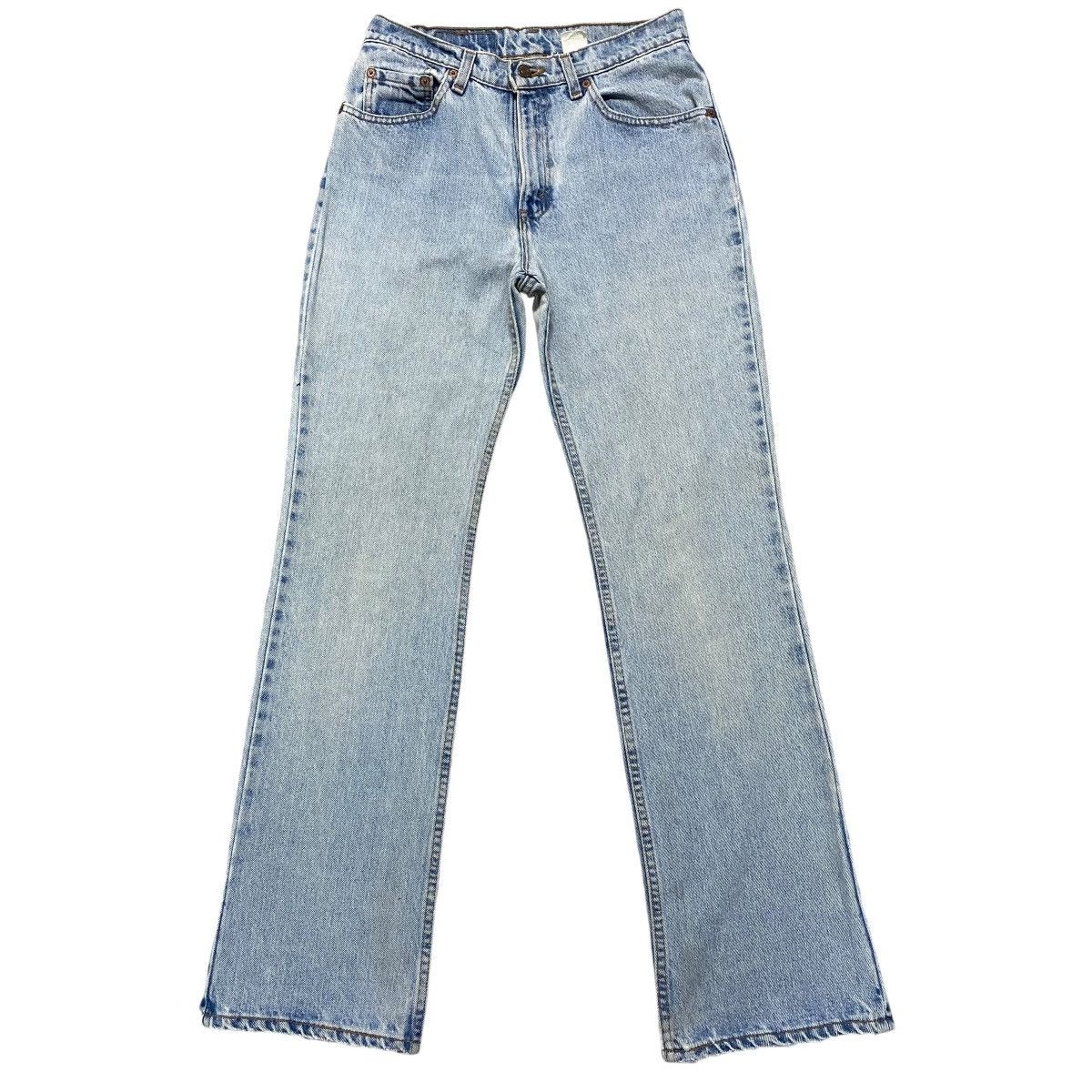 Levi's Vintage 90s Levis 517 Flare Jeans Sky Blue Size US 29 - 1 Thumbnail