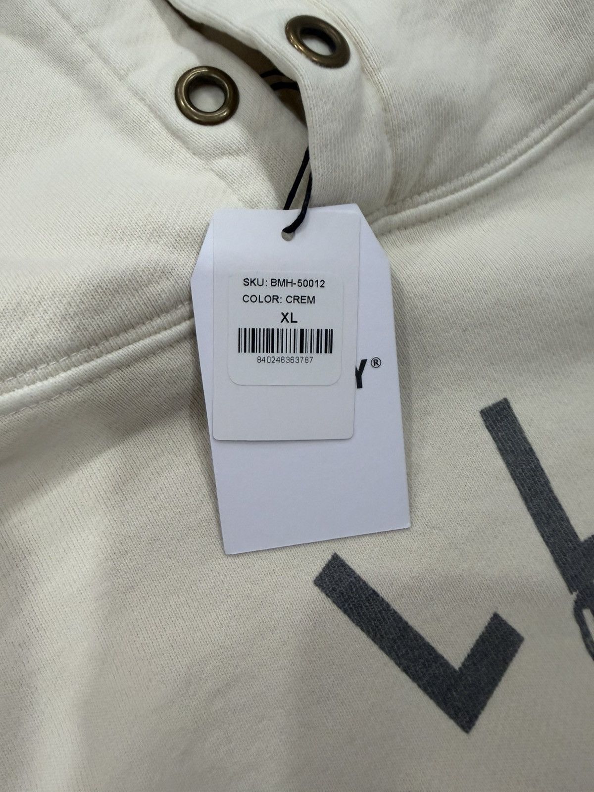 Gallery Dept. Gallery Dept. "Boxing Merch" Cream Hoodie XL Size US XL / EU 56 / 4 - 5 Thumbnail