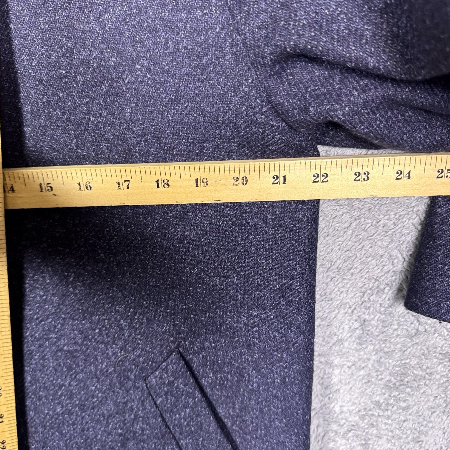 J.Crew J.CREW DESTINATION Overcoat Mens 41R Wool Trench Coat Geometric Long Casual City 90s Mens Size US XXS / EU 40 - 6 Thumbnail