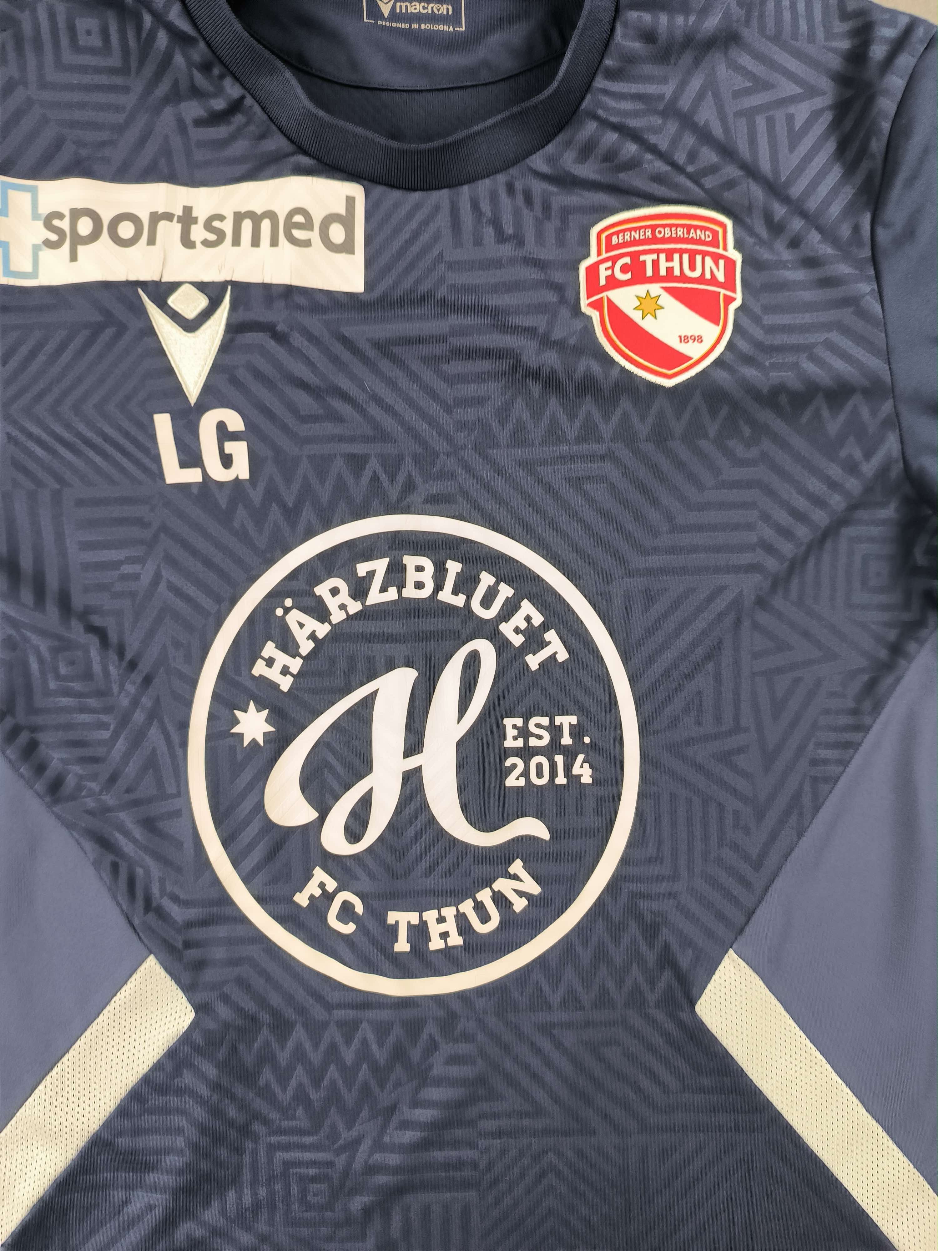 Macron FC Thun Macron training football jersey shirt size L Size US L / EU 52-54 / 3 - 3 Thumbnail
