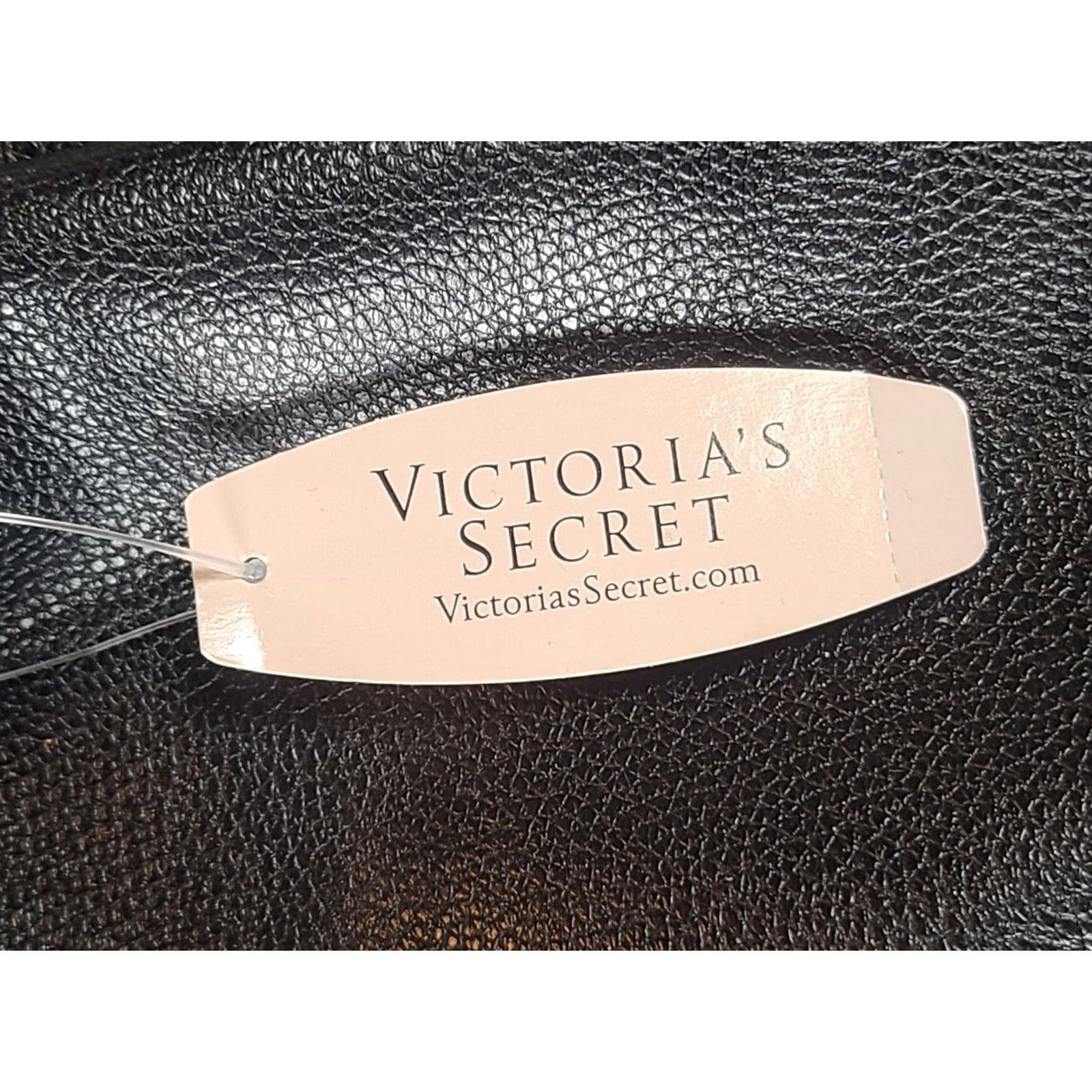 Victoria's Secret Victoria's Secret Fashion Show Backpack Black Faux Leather Fringe Drawstring Bag Women Medium Nwt Rsvp 5 Size ONE SIZE - 7 Thumbnail