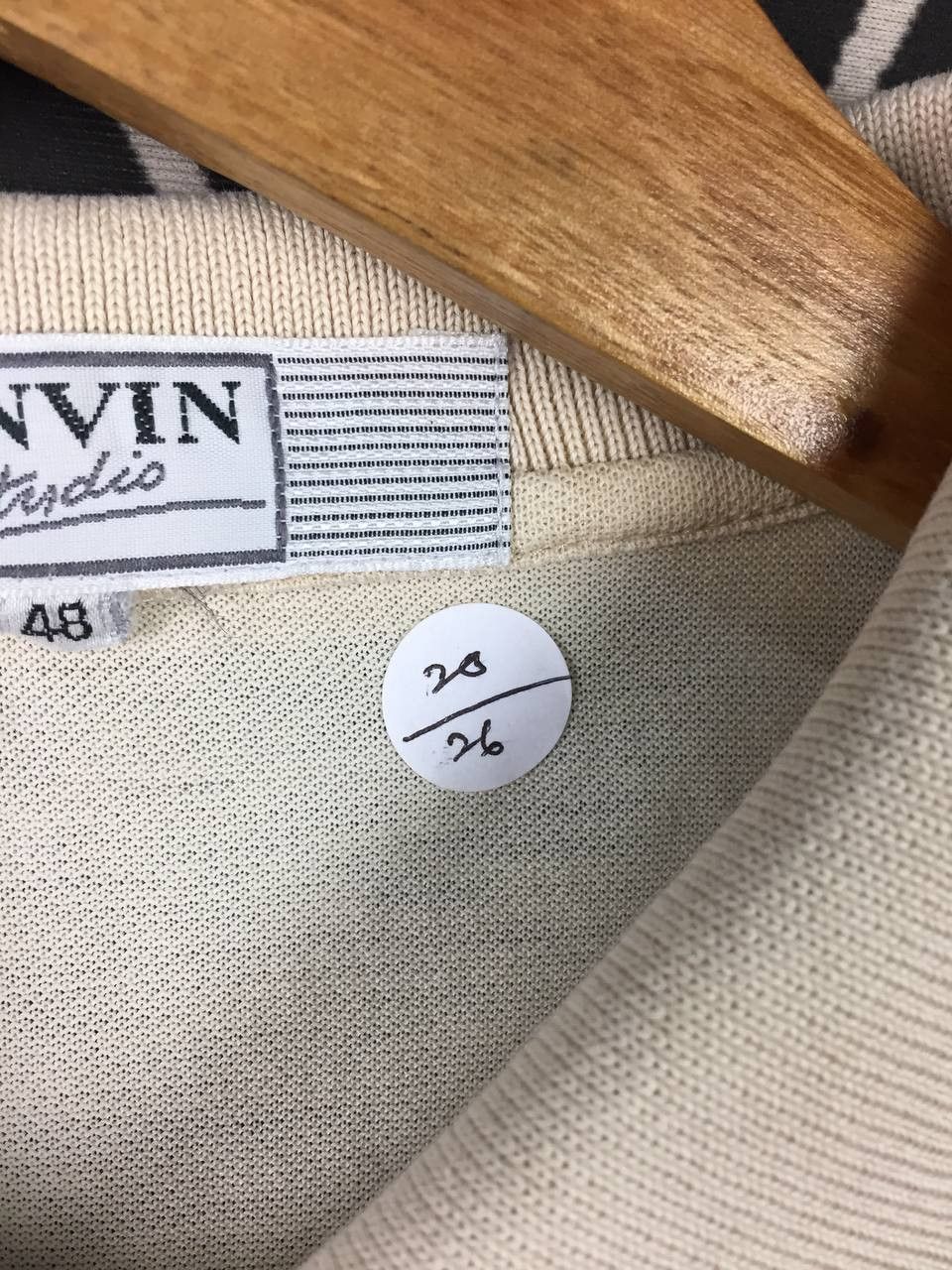 Lanvin Lanvin Studio Embroidered Logo Polo Shirt Size 48 Size US M / EU 48-50 / 2 - 14 Thumbnail