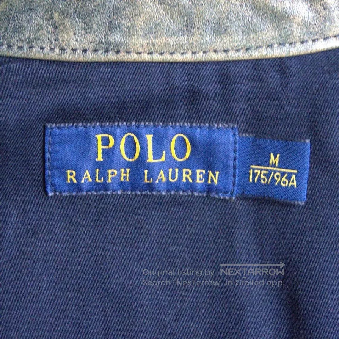 RRL Ralph Lauren ralph lauren heavy leather shirt jacket. Size US M / EU 48-50 / 2 - 6 Thumbnail