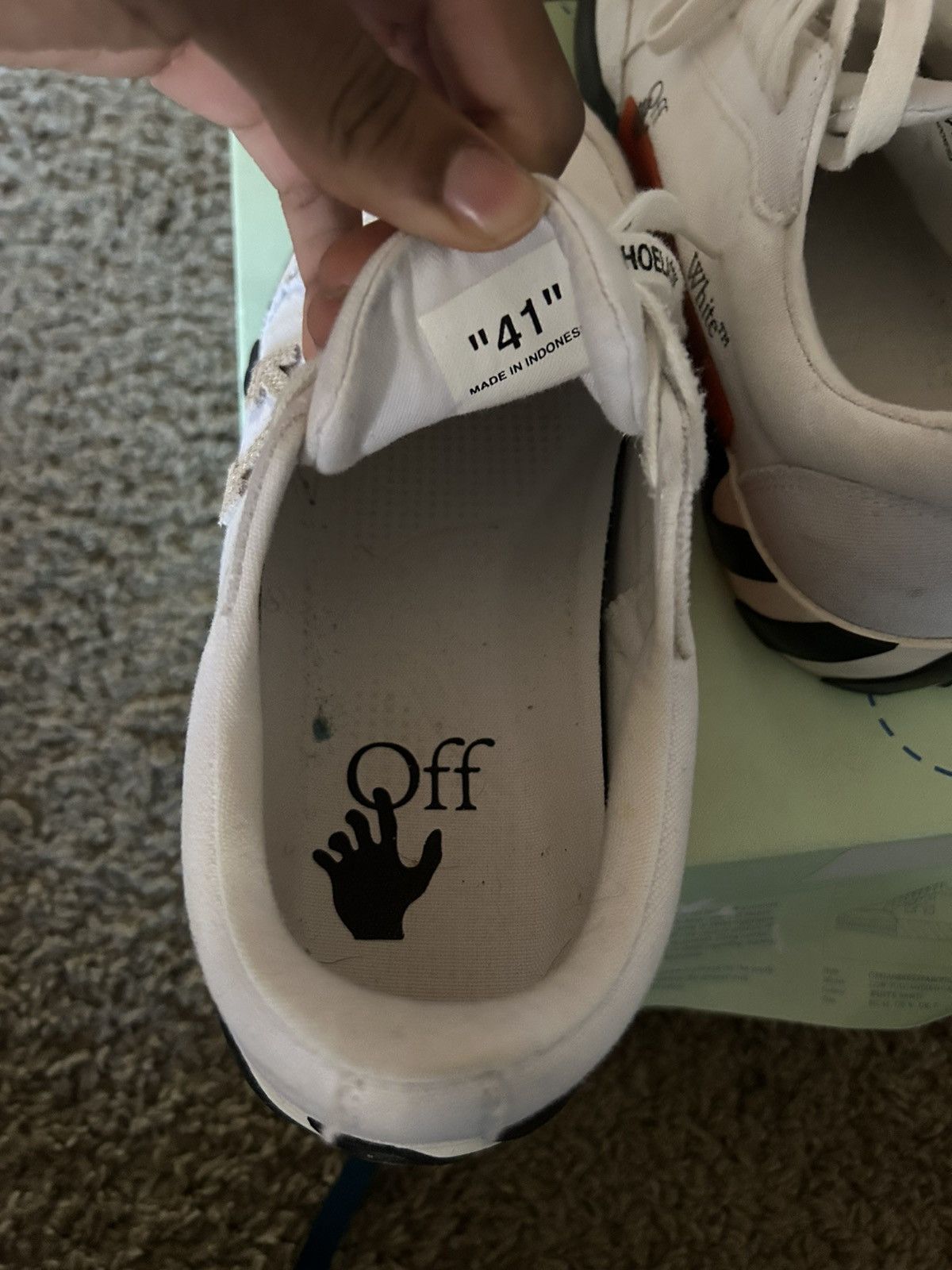 Off-White off-white vulcanized low Size US 8 / EU 41 - 5 Thumbnail