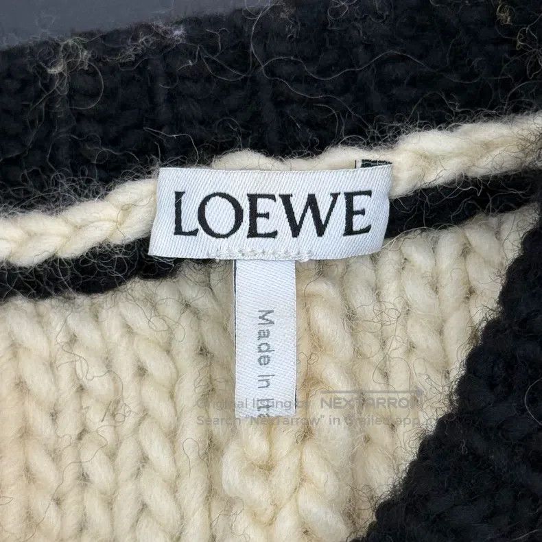 Loewe Loewe Yellow twill wool sweater Size S / US 4 / IT 40 - 5 Thumbnail