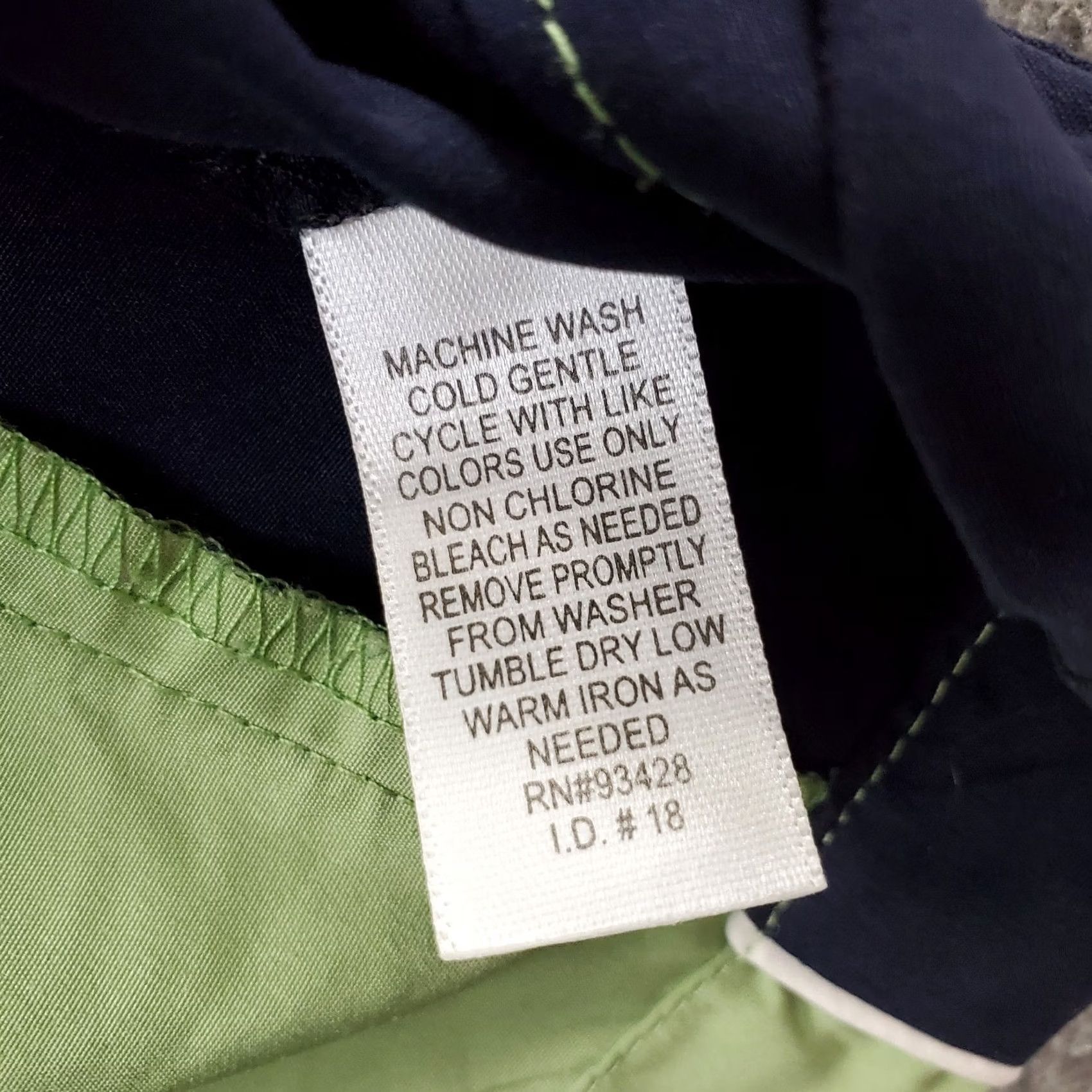 Gloria Vanderbilt Gloria Vanderbilt Sport Lightweight Hooded Jacket Womens L Green Windbreaker Jacket Size L / US 10 / IT 46 - 6 Thumbnail