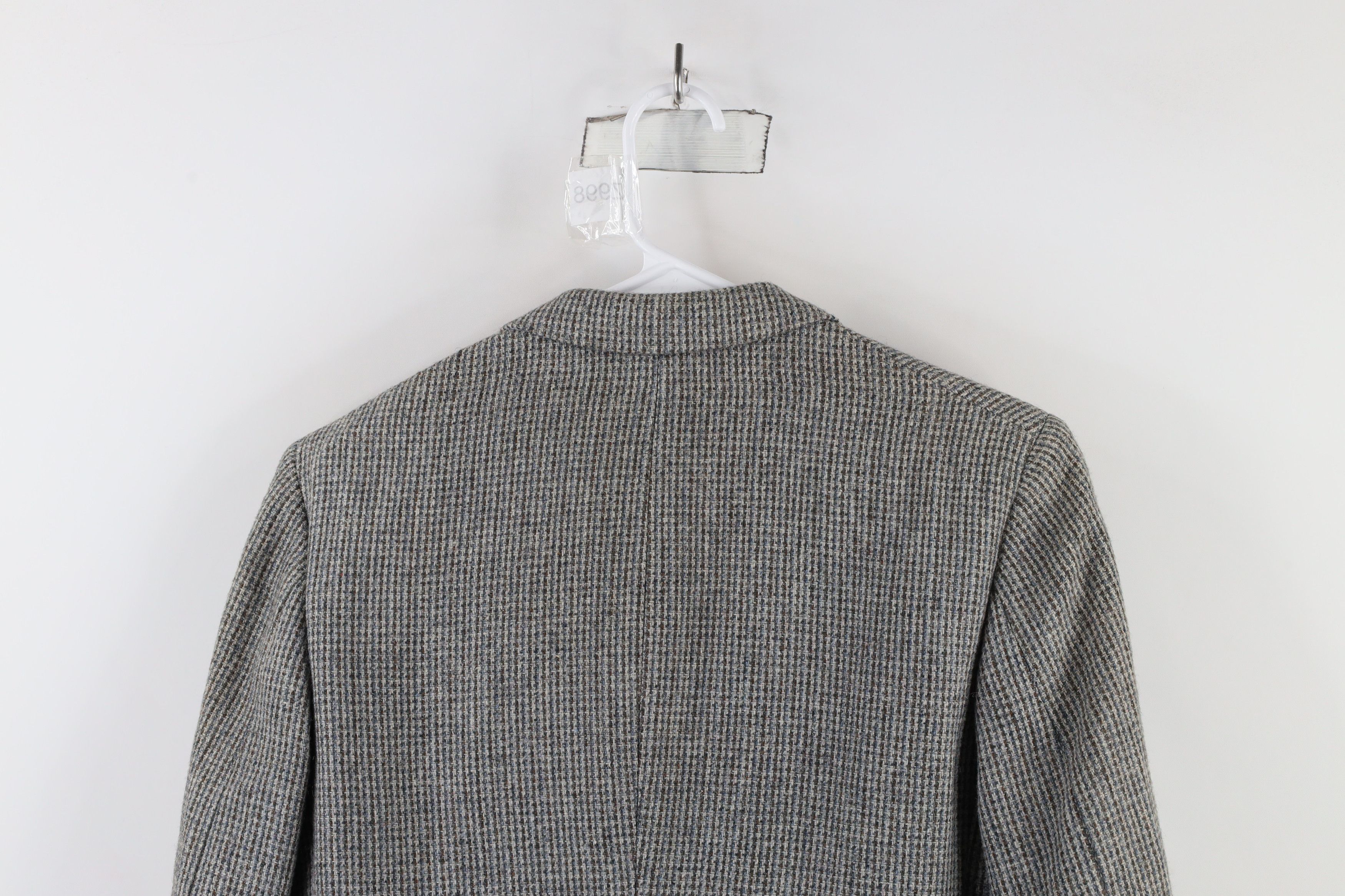 Vintage Vintage 70s Streetwear Tweed Elbow Patch Blazer Suit Jacket Size US L / EU 52-54 / 3 - 16 Thumbnail