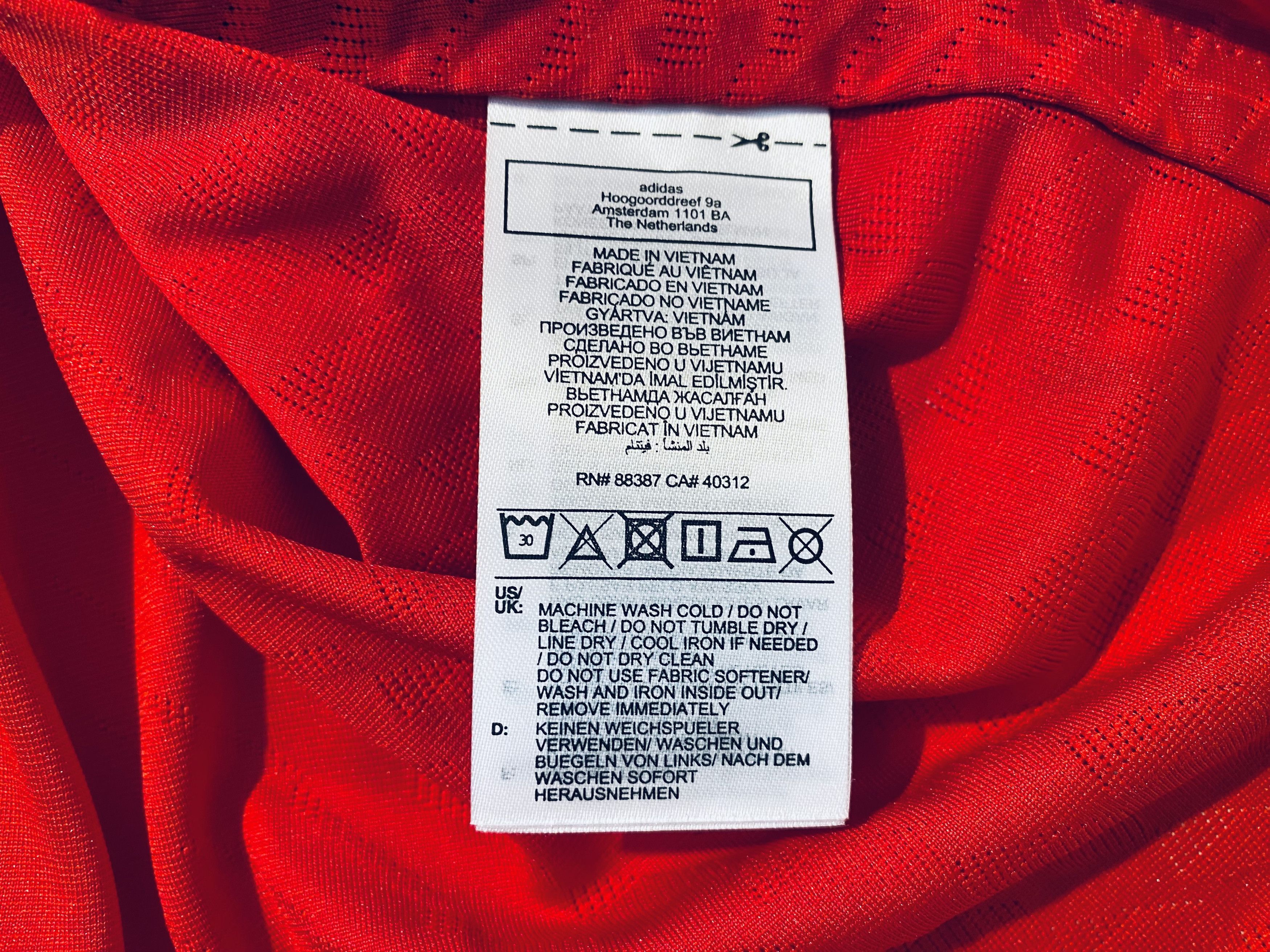 Adidas Authentic BNWT Manchester United Home Jersey 2023 - 2024 Size US L / EU 52-54 / 3 - 14 Thumbnail