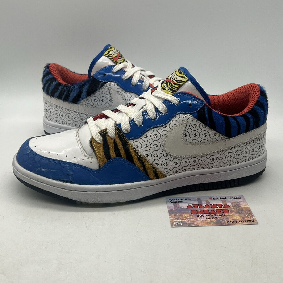 Nike Nike Court Force Low Animal Prints Size US 11.5 / EU 44-45 - 1 Thumbnail