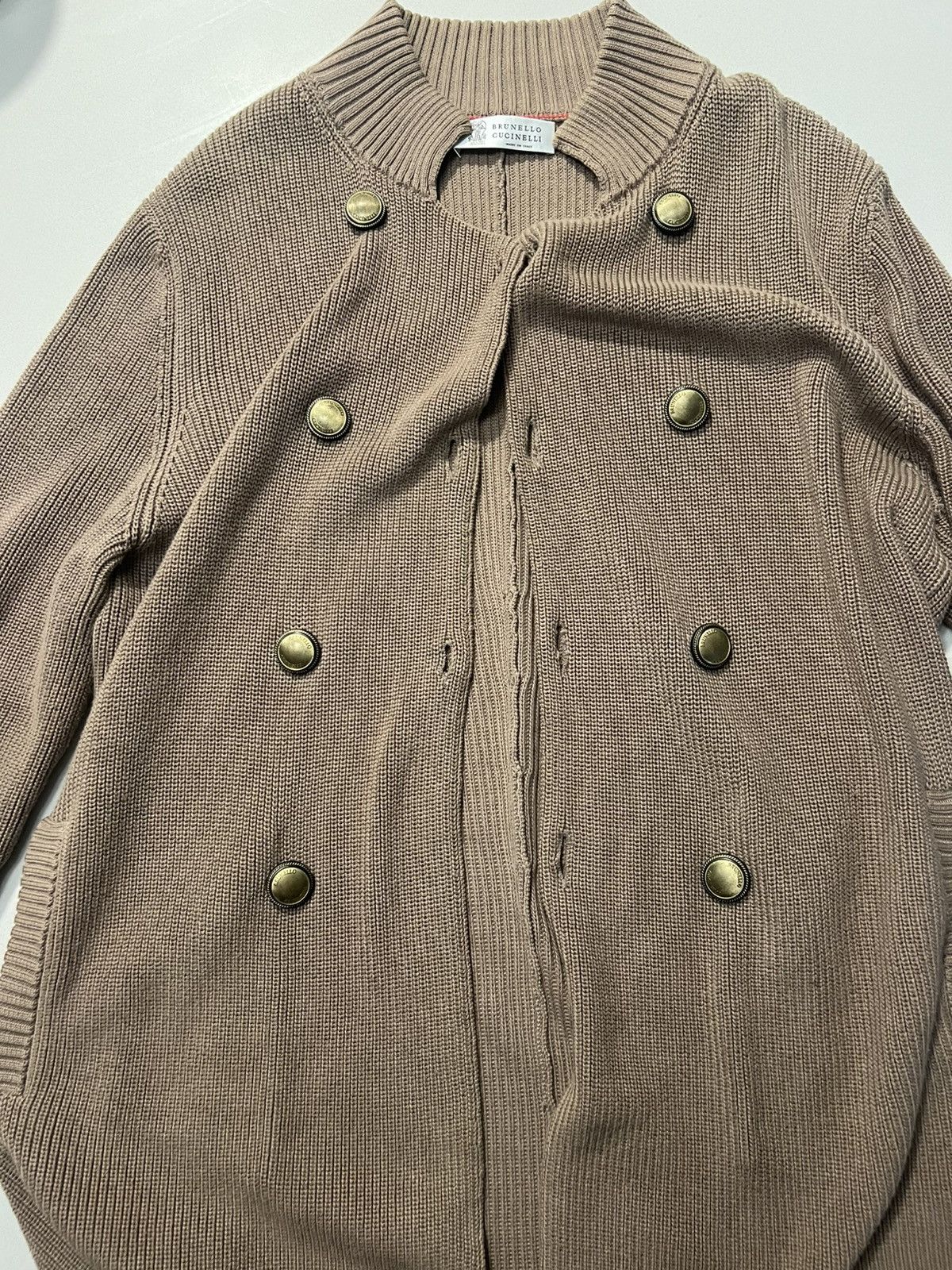 Brunello Cucinelli Retail $2800 Brunello Cucinelli Double-breasted Cardigan Size US M / EU 48-50 / 2 - 3 Thumbnail