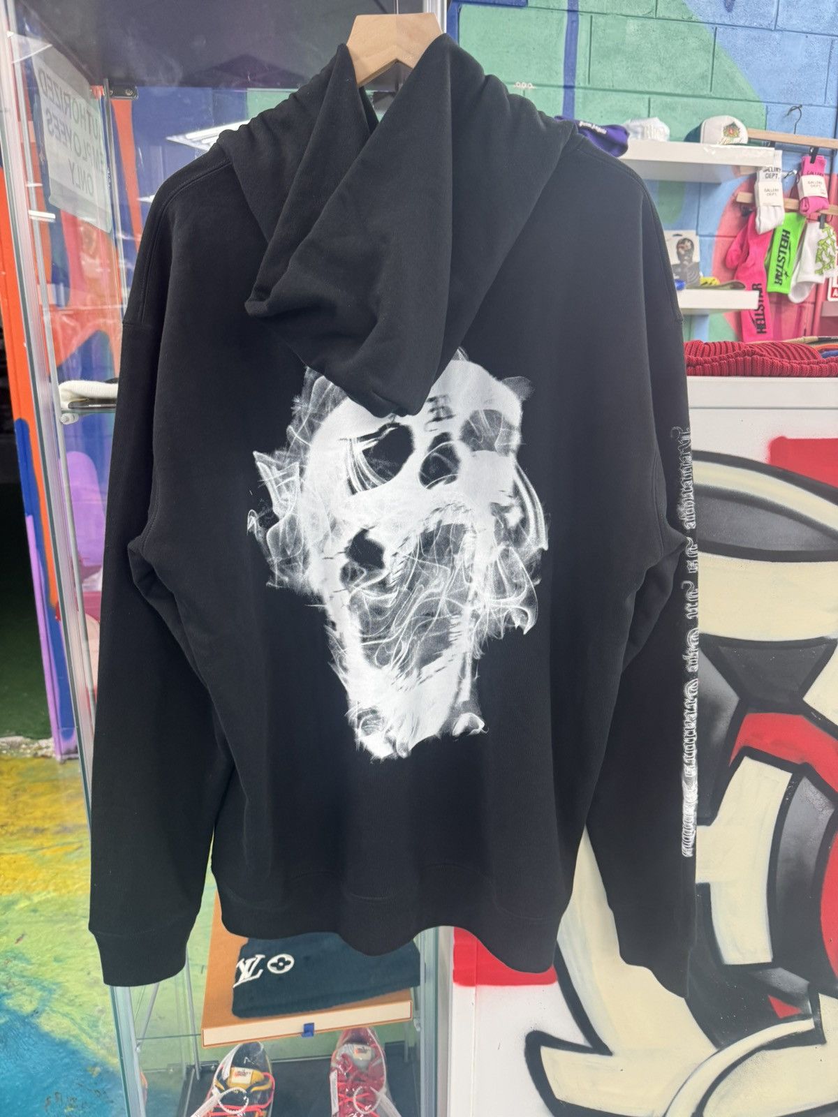 Revenge Revenge Smoke Lightning Hoodie Black Size US XL / EU 56 / 4 - 2 Thumbnail