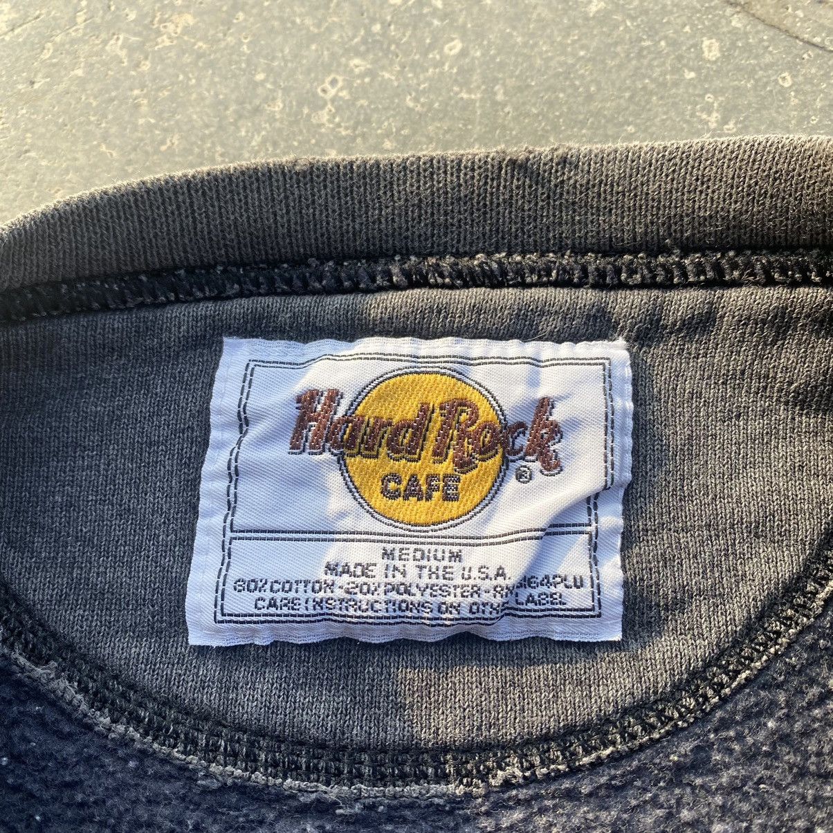 Hard Rock Cafe 90s HRC distressed heavyweight sweatshirt SB001 Size US L / EU 52-54 / 3 - 6 Thumbnail