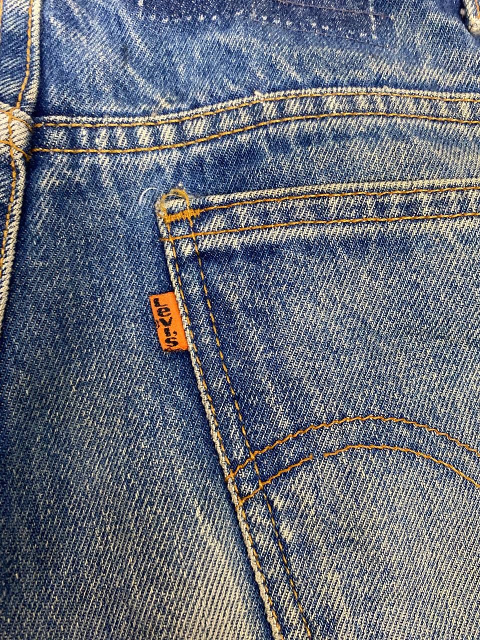 Levi's vintage levis orange tab custom leather g.guaglianone italy Size US 32 / EU 48 - 6 Thumbnail