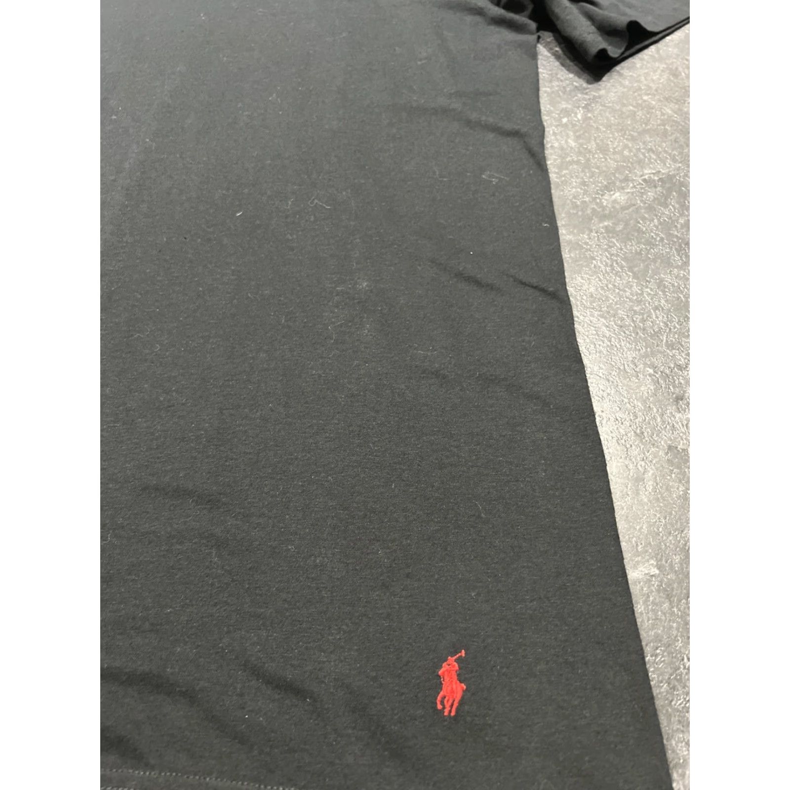Polo Ralph Lauren VINTAGE Polo Ralph Lauren Men’s T-Shirt XXL Big Tall Black Classic Fit Short Sleeve Crew Neck Cotton Jersey Size US XXL / EU 58 / 5 - 2 Thumbnail
