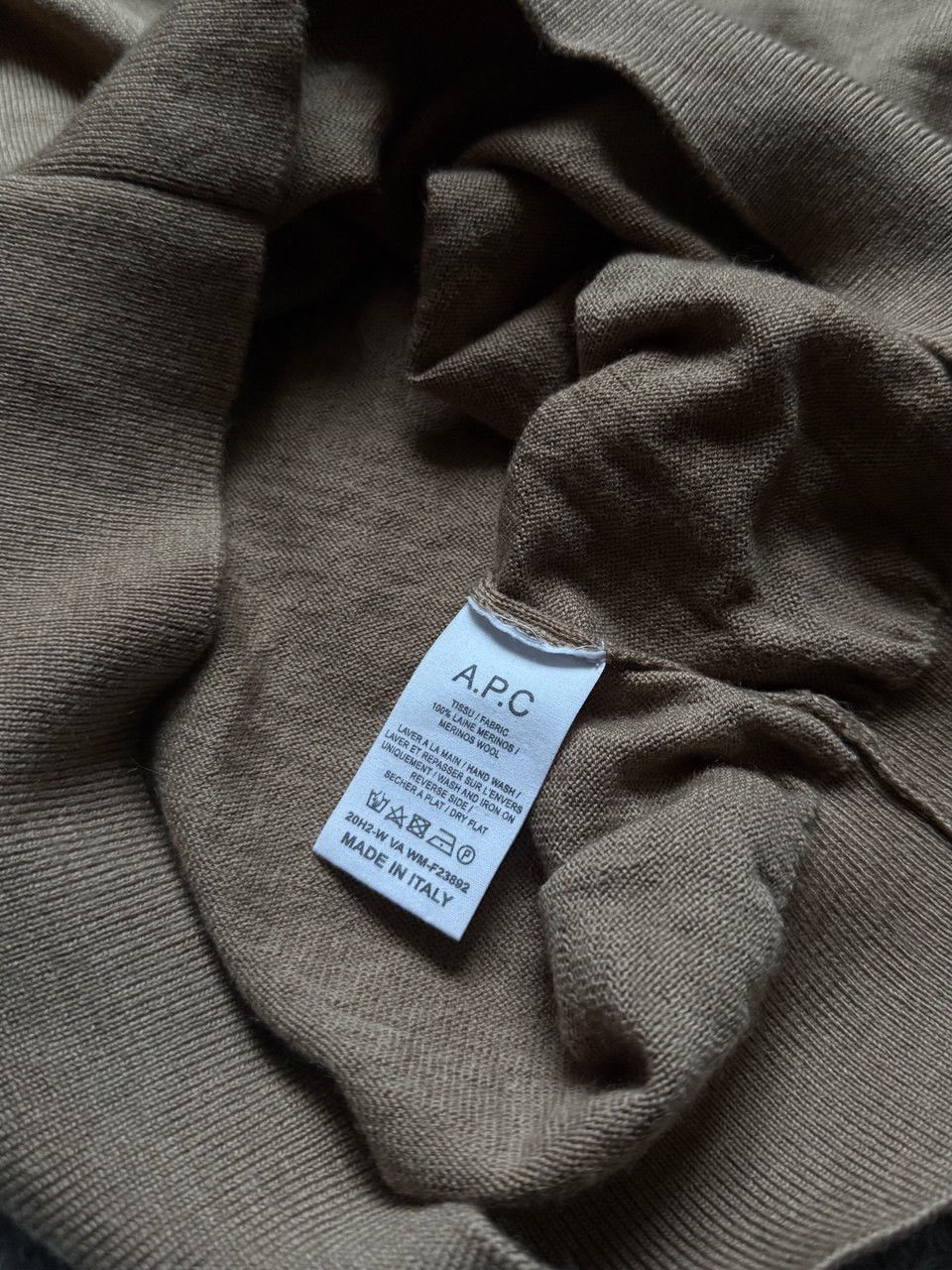 A.P.C. 00s Vintage A.P.C. Wool Sweater Y2K Streetwear Rare Size US M / EU 48-50 / 2 - 7 Thumbnail