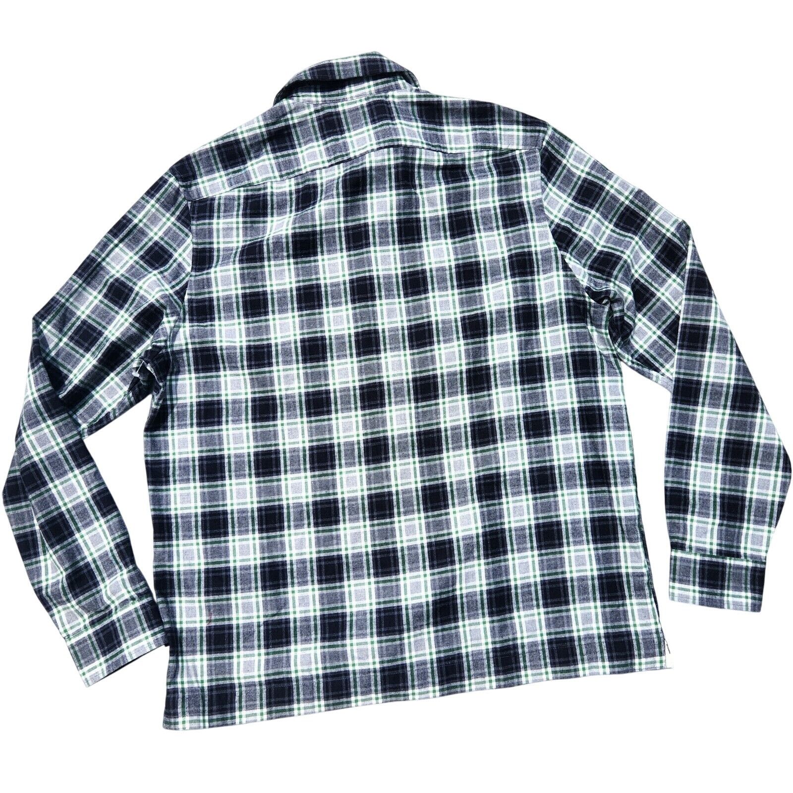 Ted Baker Ted Baker Men's Plaid Flannel Cotton Button Shirt Size XL Size US XL / EU 56 / 4 - 7 Thumbnail