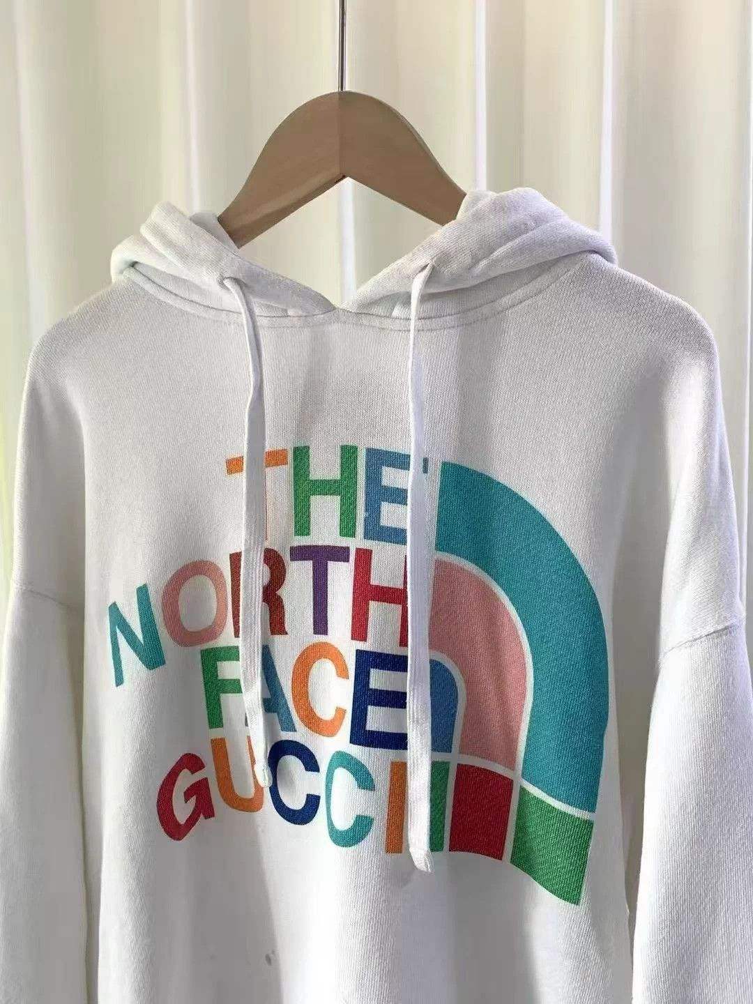 Gucci Gucci x The North Face Logo White Hoodie S Size S / US 4 / IT 40 - 7 Thumbnail