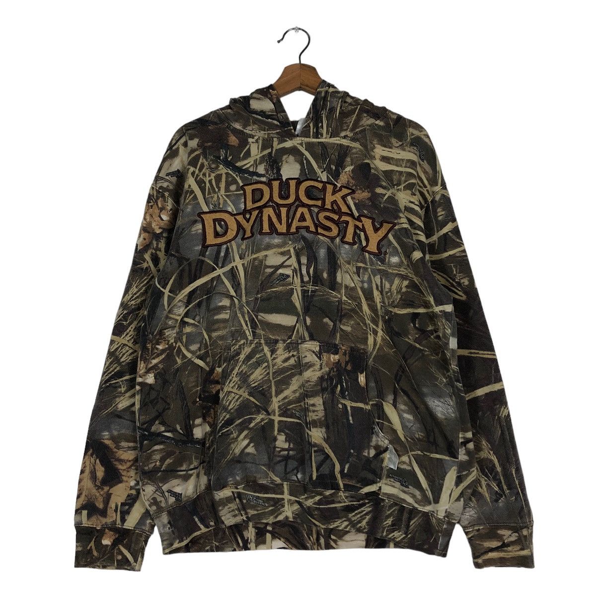 Japanese Brand 🔥VINTAGE MOVIE DUCK DYNASTY HOODIE CAMOUFLAGE BIG LOGO Size US M / EU 48-50 / 2 - 8 Thumbnail