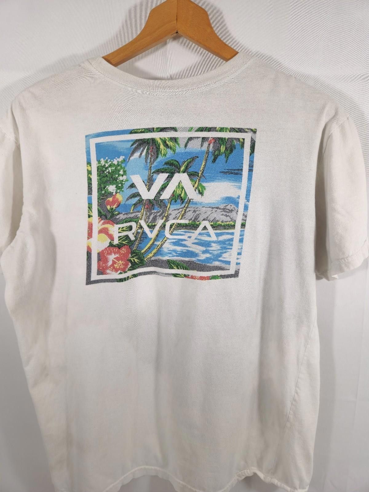 RVCA RVCA VA WHITE FLORAL LONG SLEEVE T SHIRT SIZE M Size US M / EU 48-50 / 2 - 1 Thumbnail