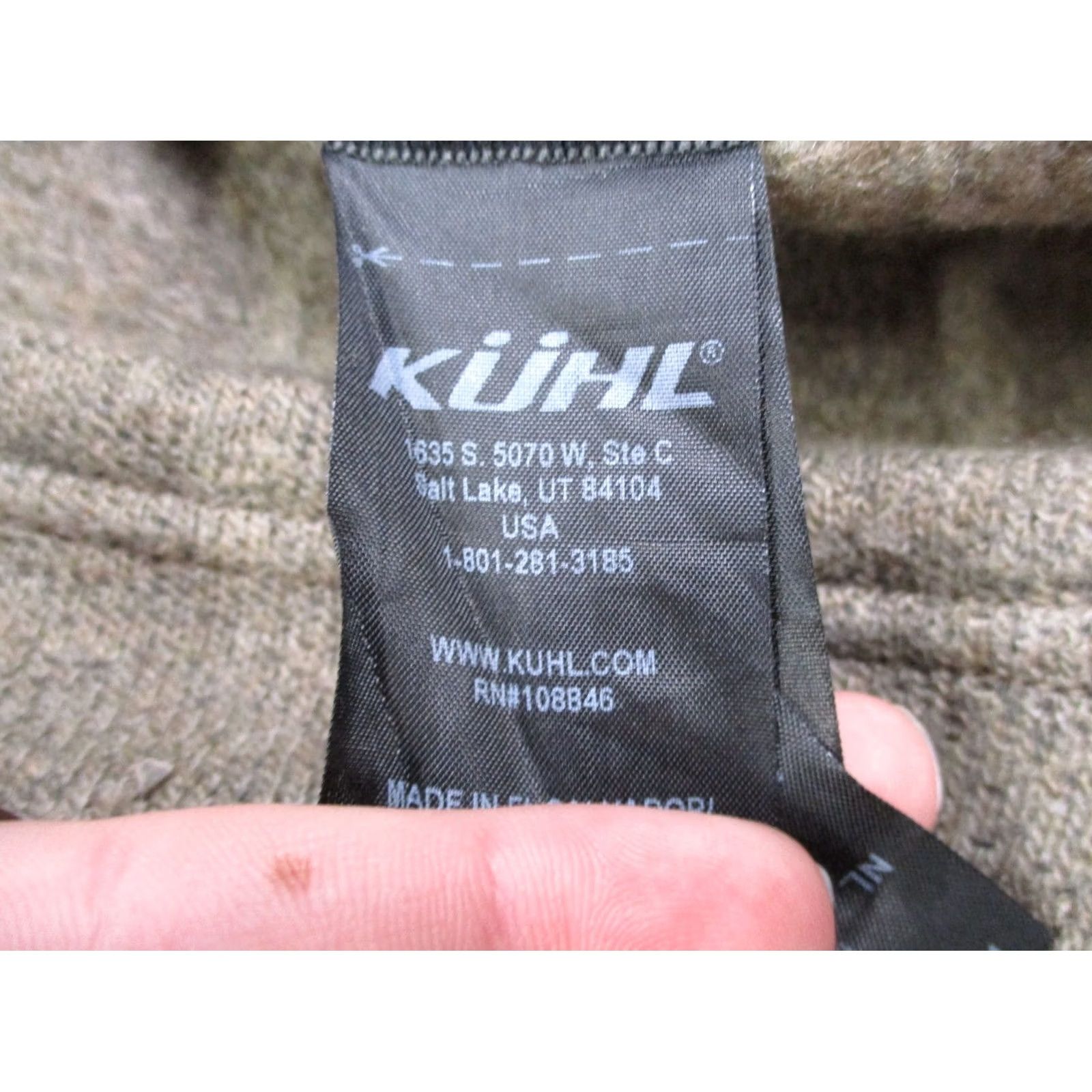Vintage Kuhl Vest Jacket Mens L Brown Polyester Fleece Zip Full Zip Pockets Outdoor Hiking Windproof Thermal 90s Theme Winter Fall Size US L / EU 52-54 / 3 - 7 Thumbnail