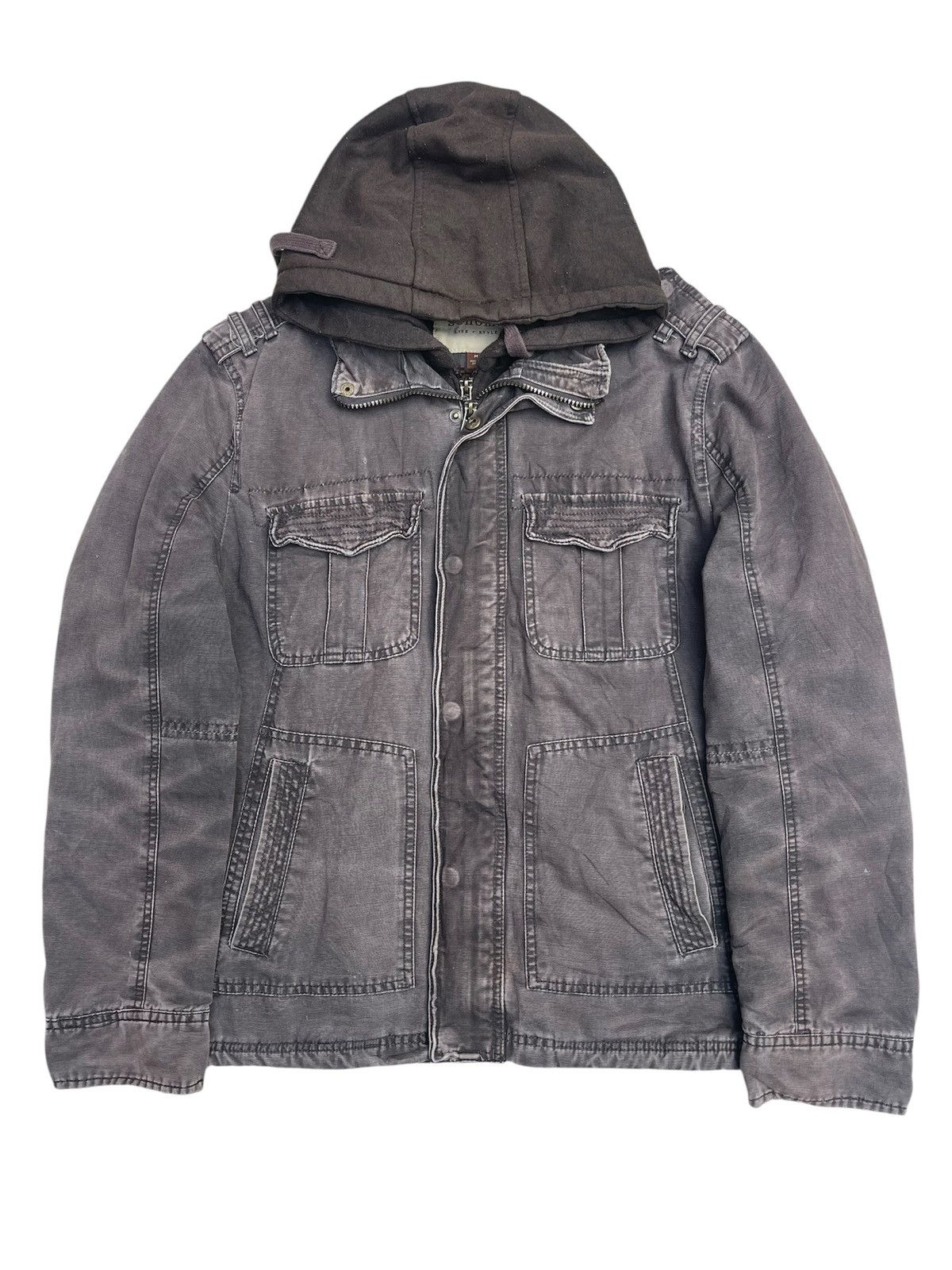 Sonoma Vintage Sonoma Utility Fleece-Lined Jacket Multi Pockets Size US M / EU 48-50 / 2 - 1 Thumbnail