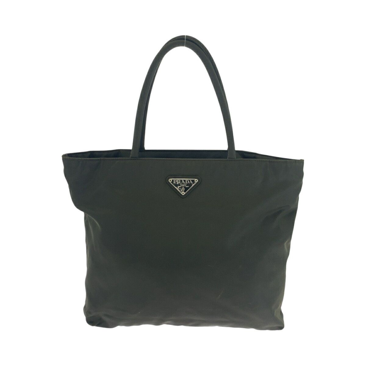 Prada Prada Tessuto Triangle Logo 2Way Bag Others Shoulder Bag in Green, Women's