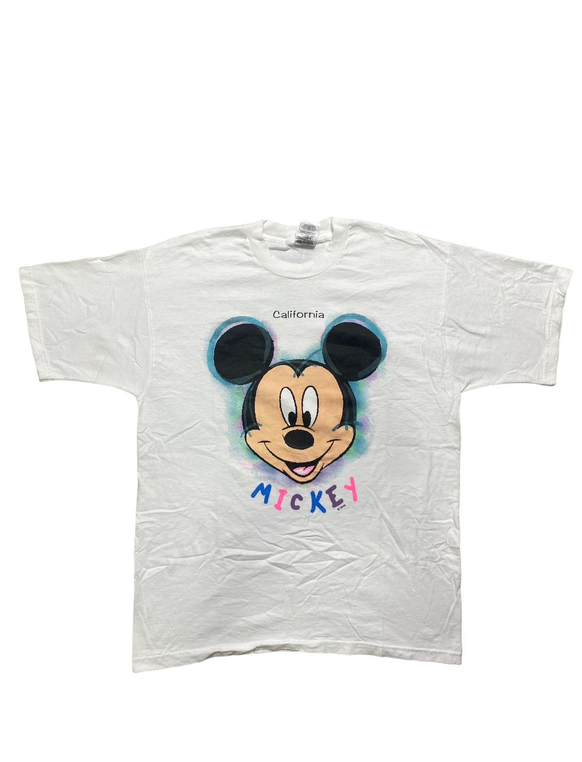 Other VINTAGE MICKEY MOUSE GRAPHIC DESIGN FRUIT OF THE LOOM TAG Size US L / EU 52-54 / 3 - 1 Thumbnail