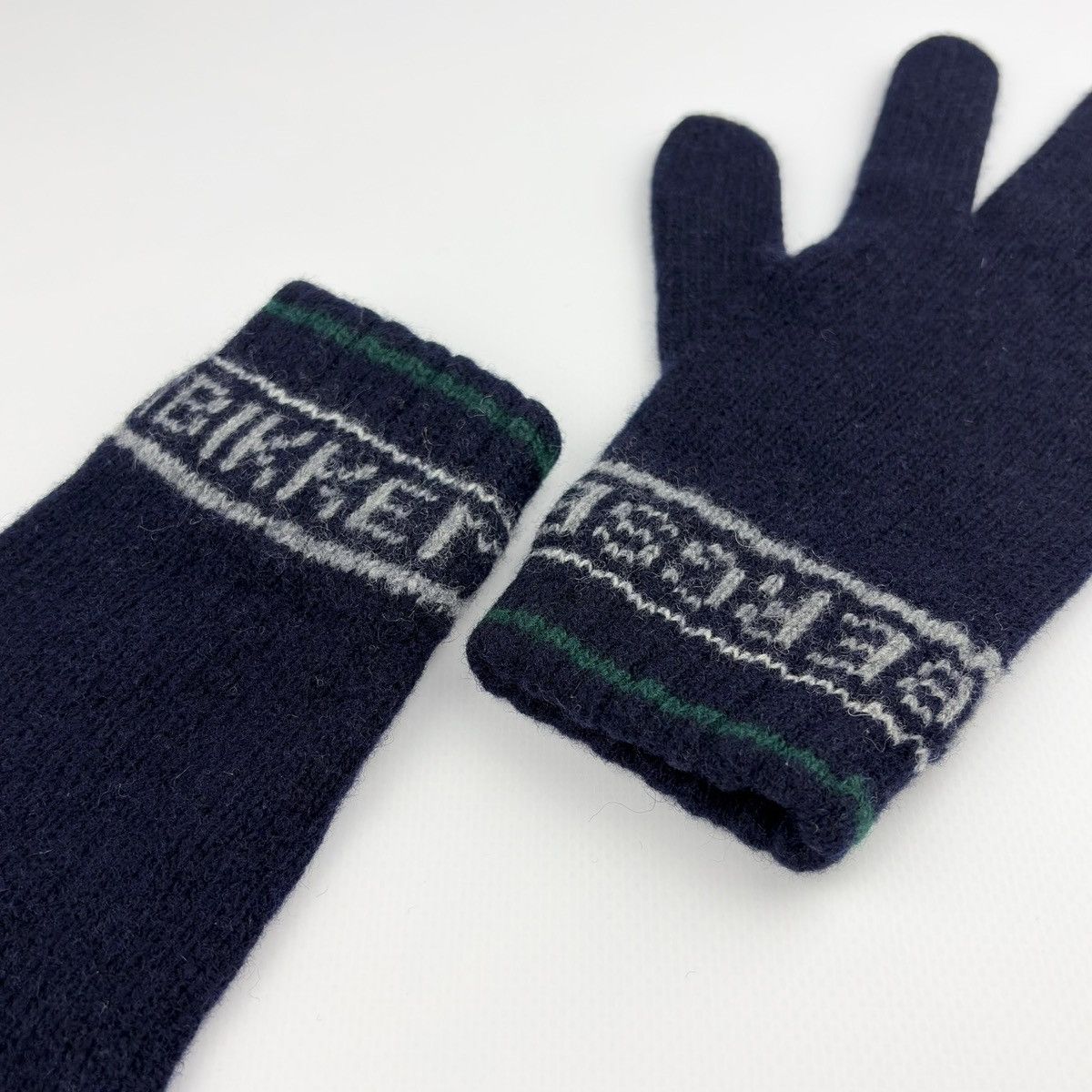 Dirk Bikkembergs Dirk Bikkembergs Knitted wool Gloves Size ONE SIZE - 8 Thumbnail