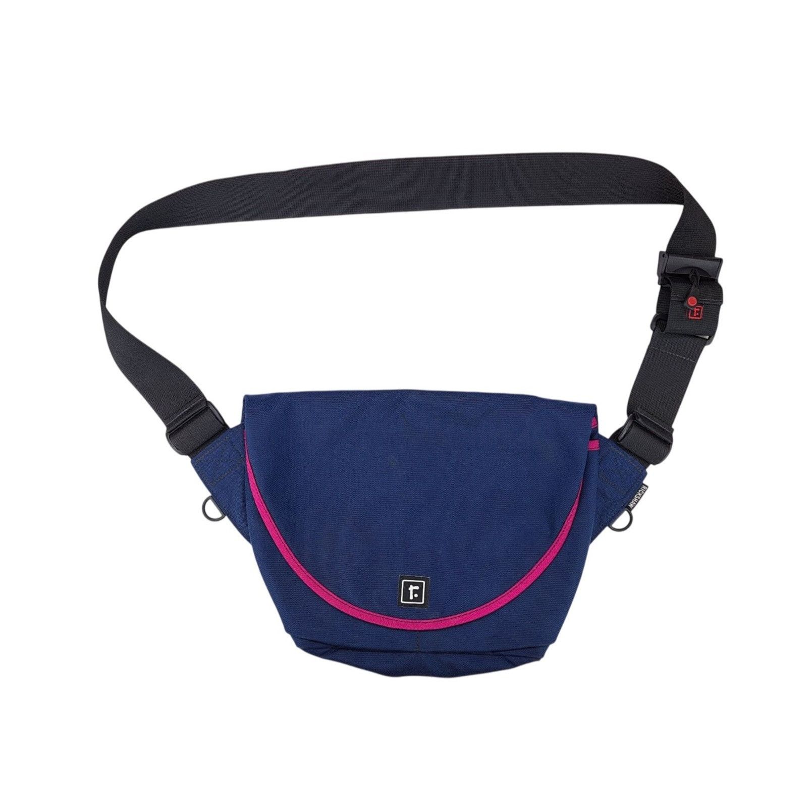 Other Rickshaw Small Zero Messenger Bag Adjustable Strap Blue Pink Size ONE SIZE - 1 Thumbnail