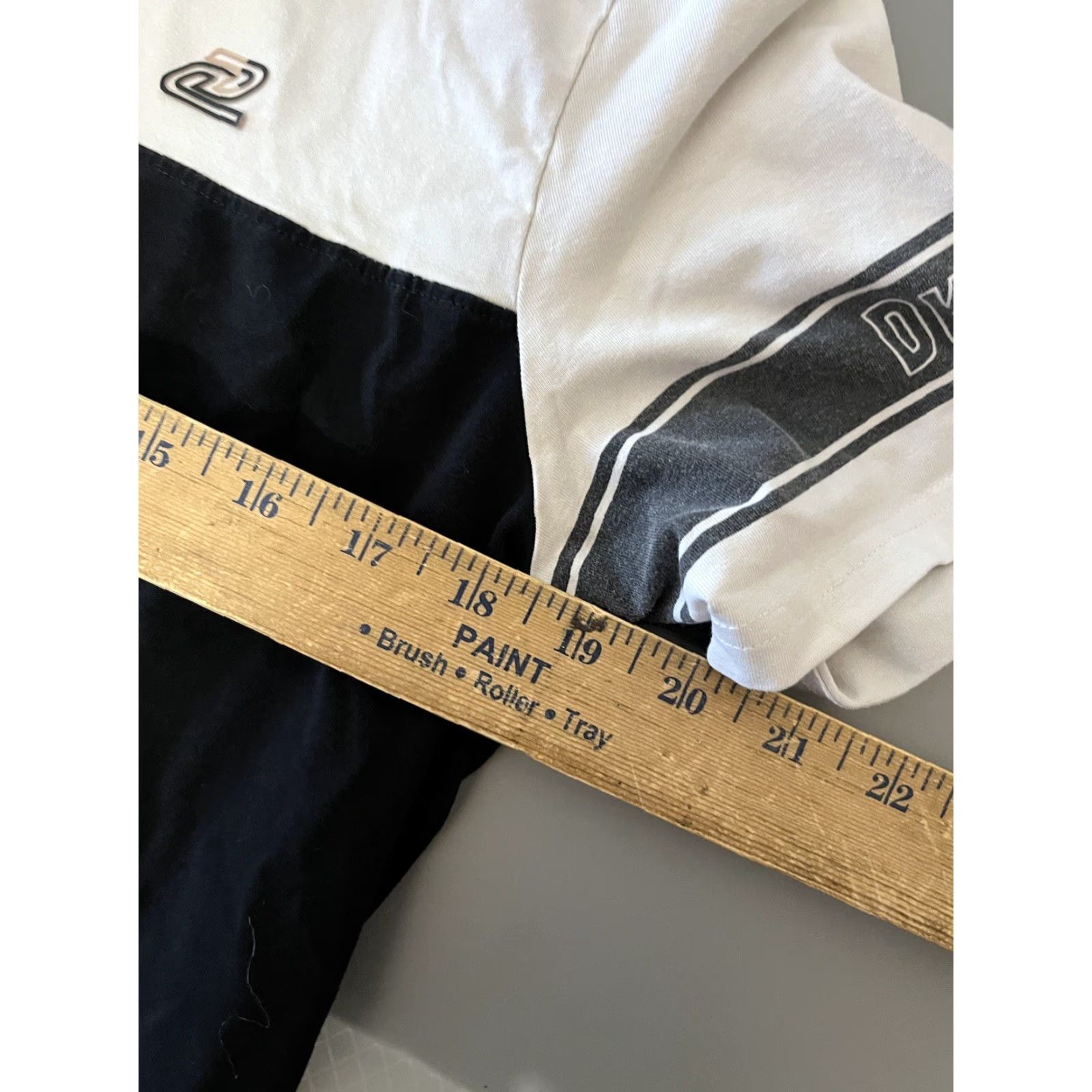 DKNY DKNY Polo Shirt - Shirt - Adult L - White - Logo Accent - Short Sleeve - Cotton Spandex - Men Size US L / EU 52-54 / 3 - 5 Thumbnail