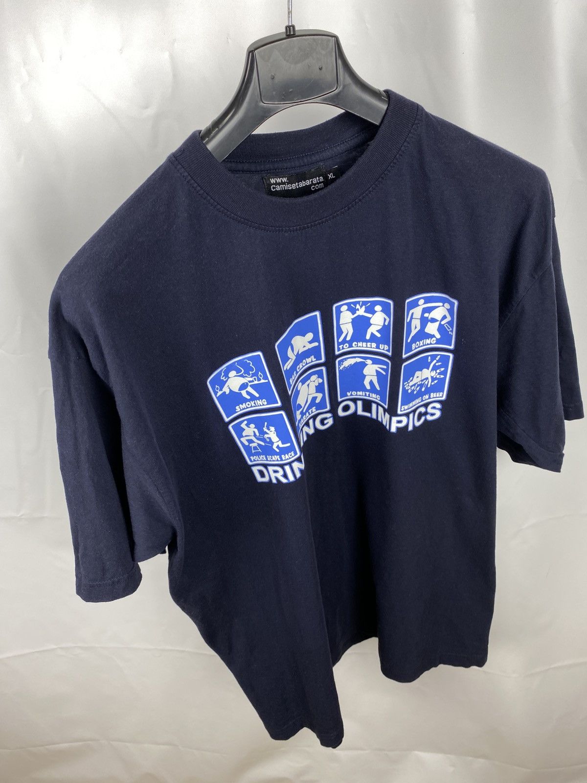 Other Drinking Olimpics Humor Men Tee T-Shirt size XL Size US XL / EU 56 / 4 - 5 Thumbnail