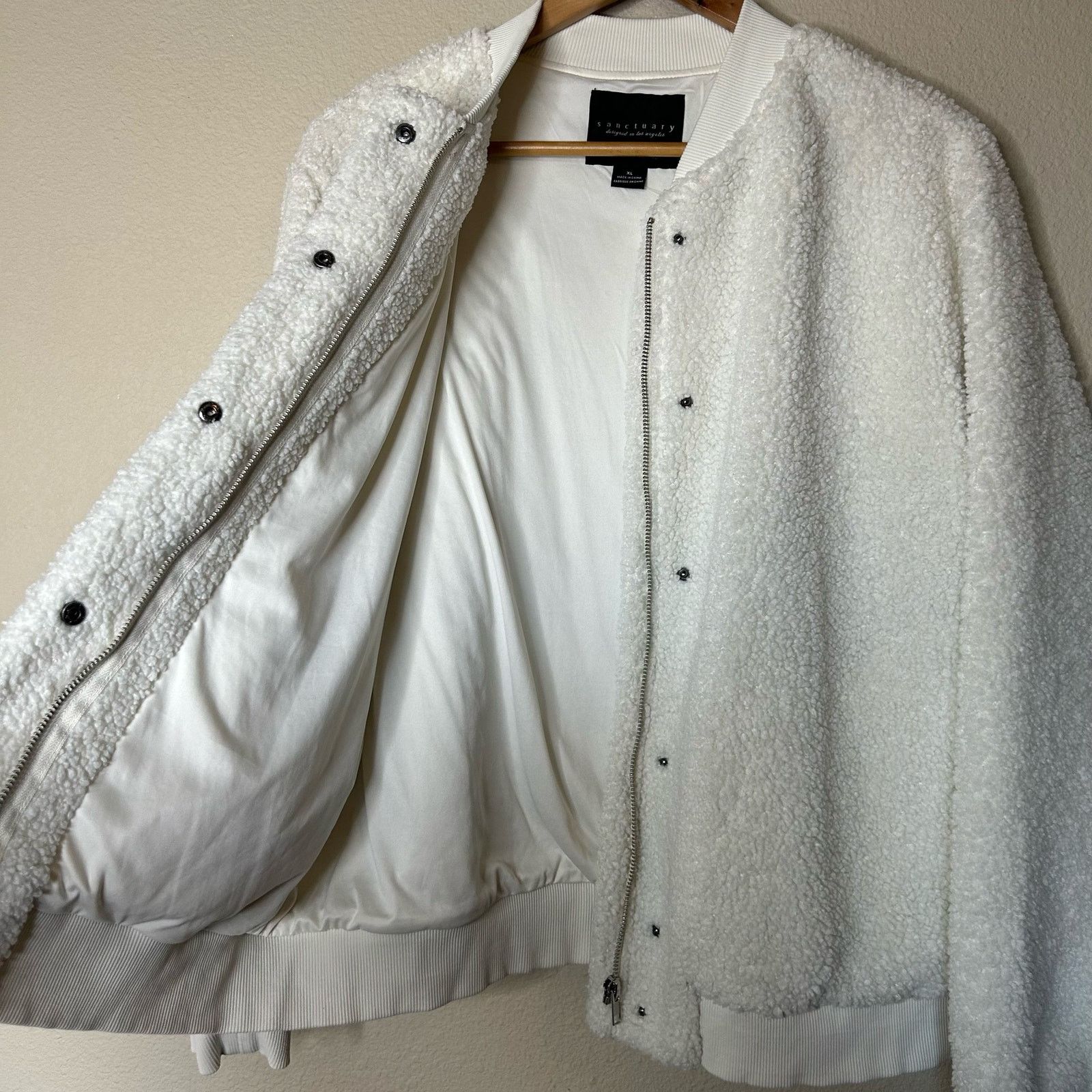 Sanctuary Sanctuary Jacket Imperial Faux Shearling Bomber Size XL Size XL / US 12-14 / IT 48-50 - 8 Thumbnail